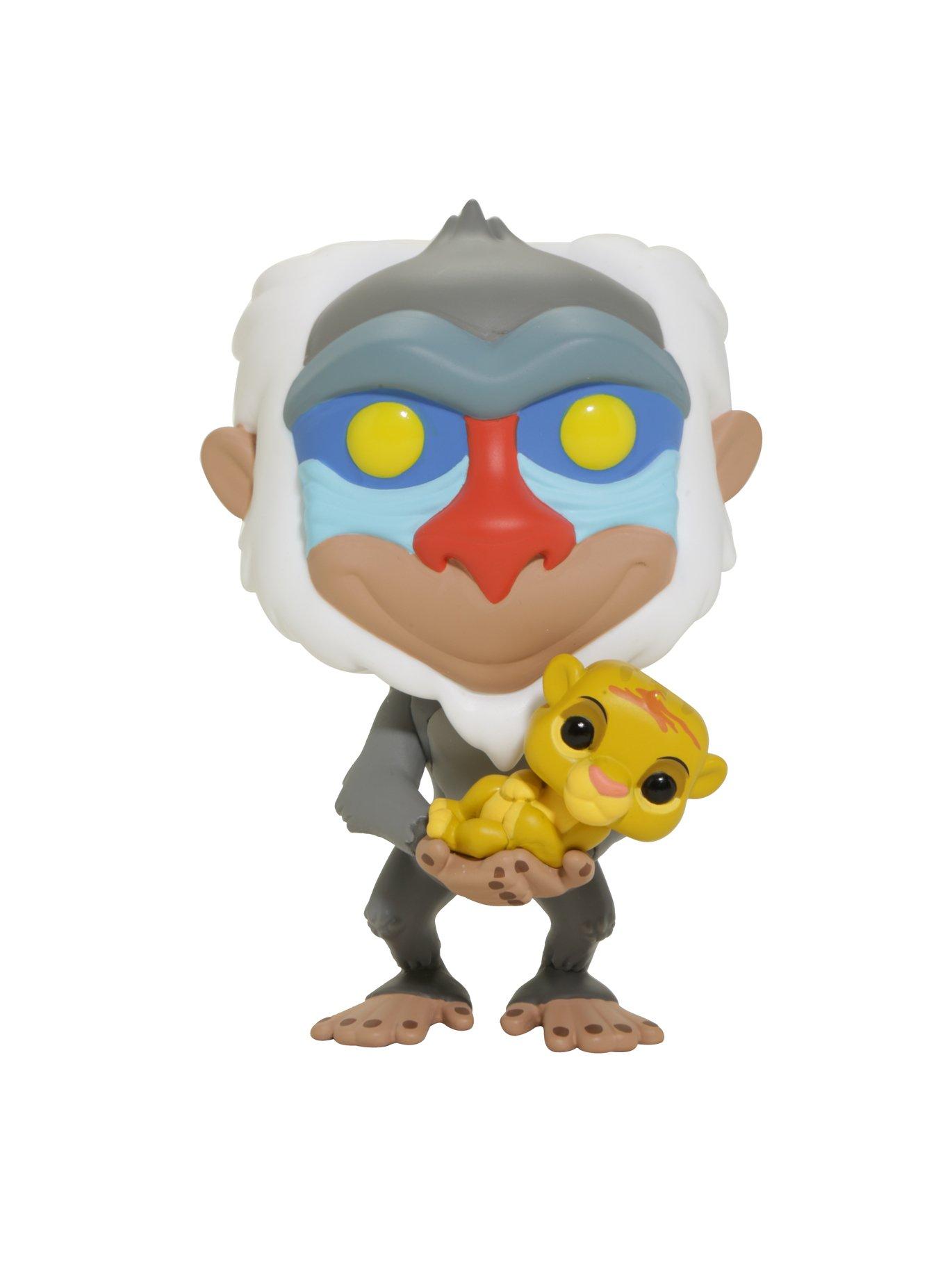 Disney The Lion King Pop! Rafiki With Simba Vinyl Figure, , alternate