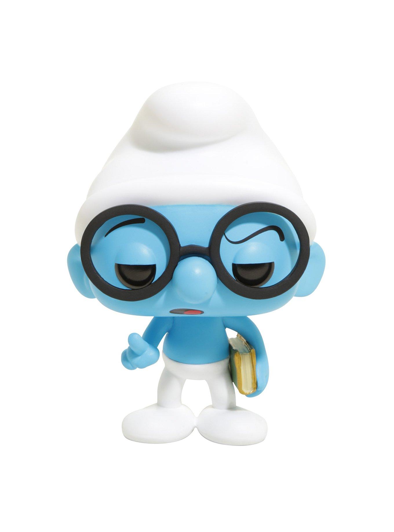 Funko The Smurfs Pop! Animation Brainy Smurf Vinyl Figure, , alternate