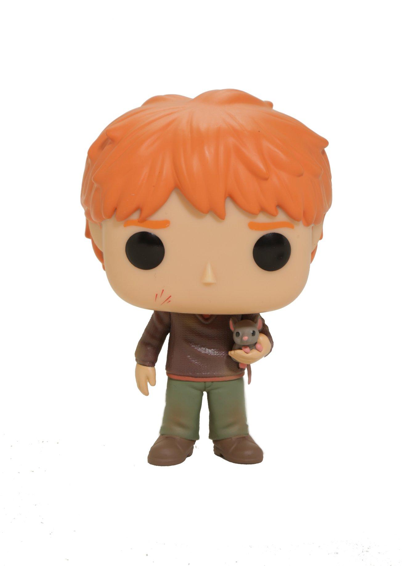 Funko Harry Potter Pop! Ron Weasley (With Scabbers) Vinyl Figure, , alternate