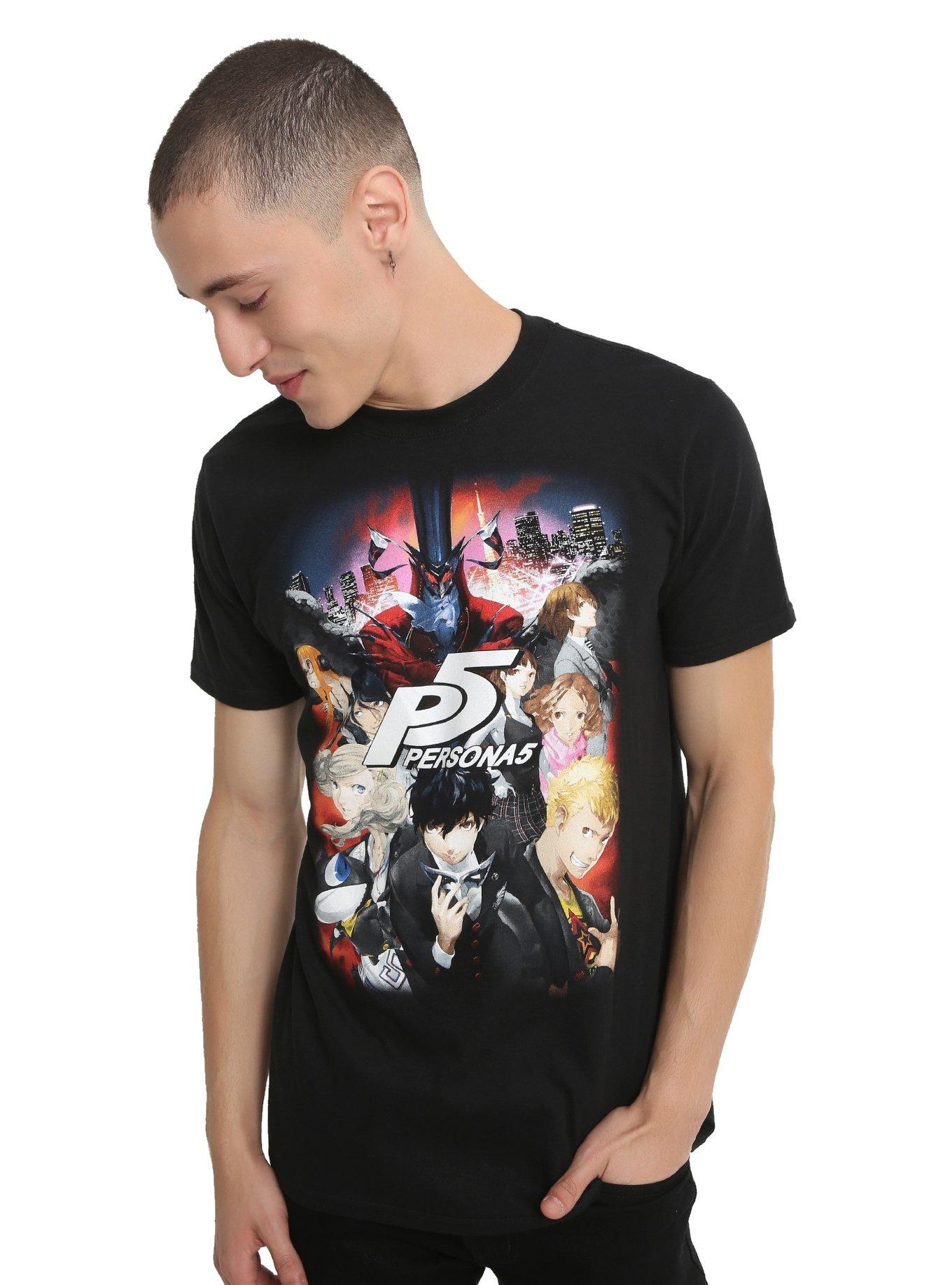 Persona 5 Characters T-Shirt, , alternate