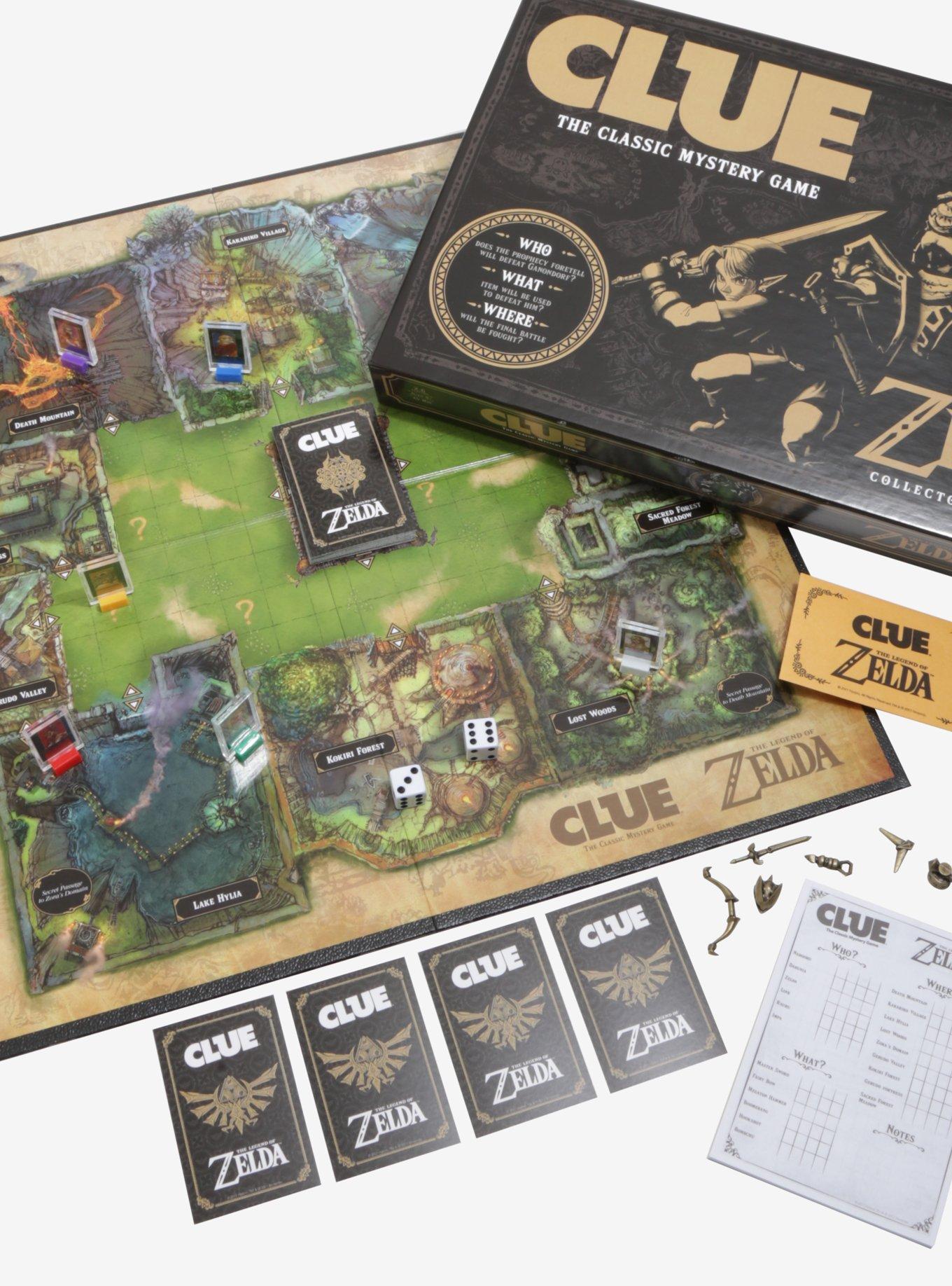 The Legend Of Zelda Collector's Edition Clue Board Game, , alternate