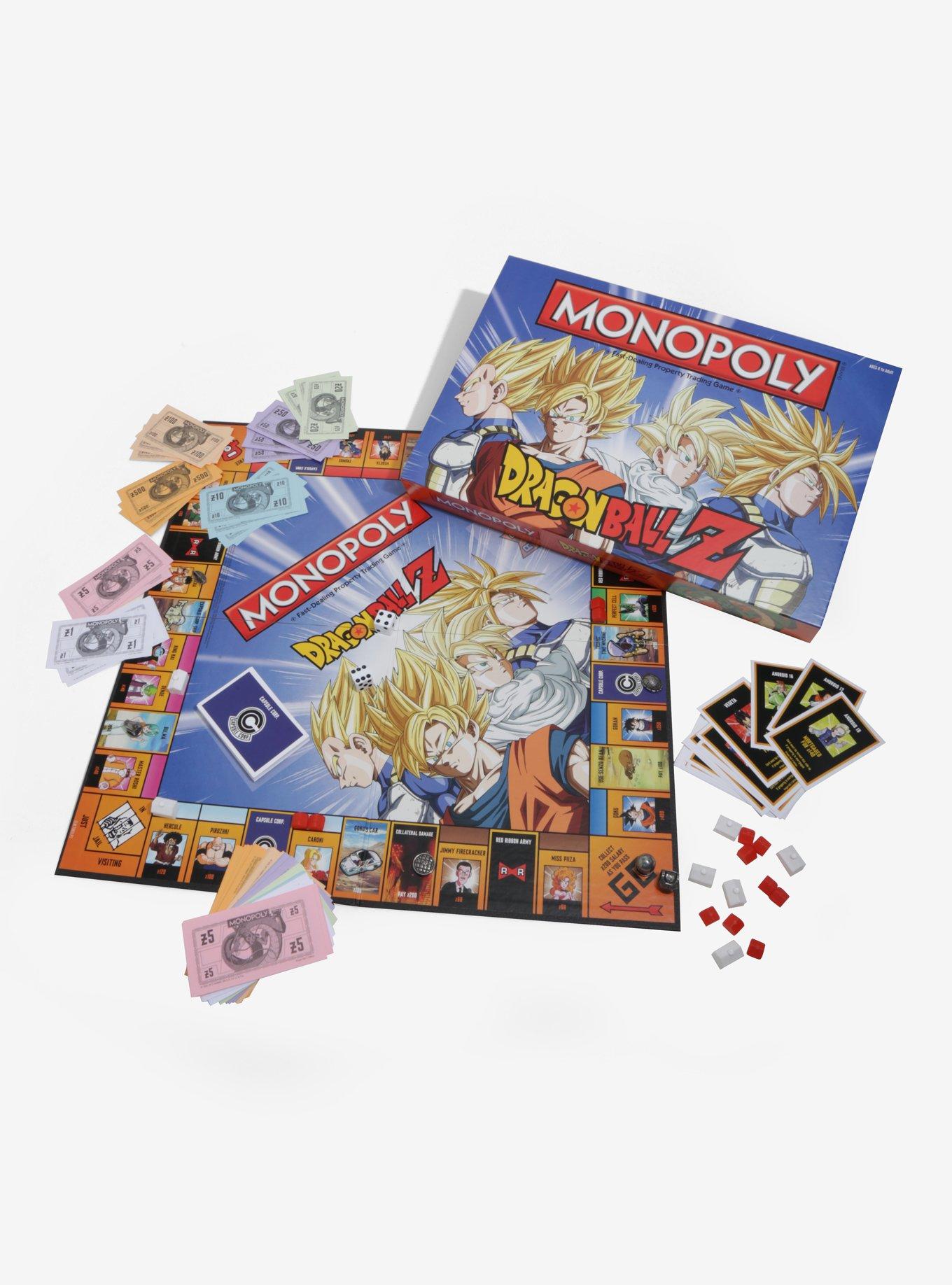 Dragon Ball Z Edition Monopoly Board Game, , alternate