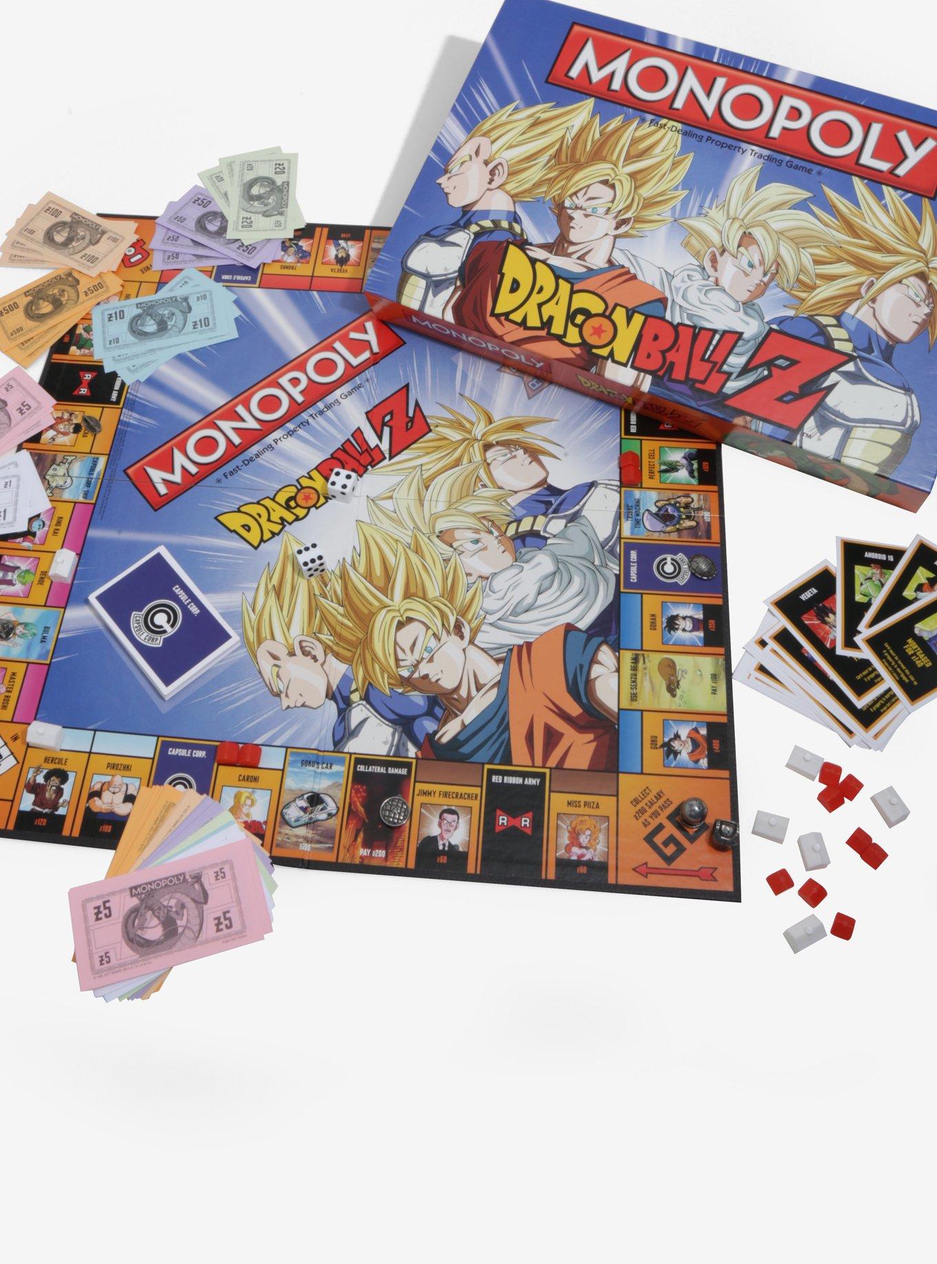 Dragon Ball Z Edition Monopoly Board Game, , alternate