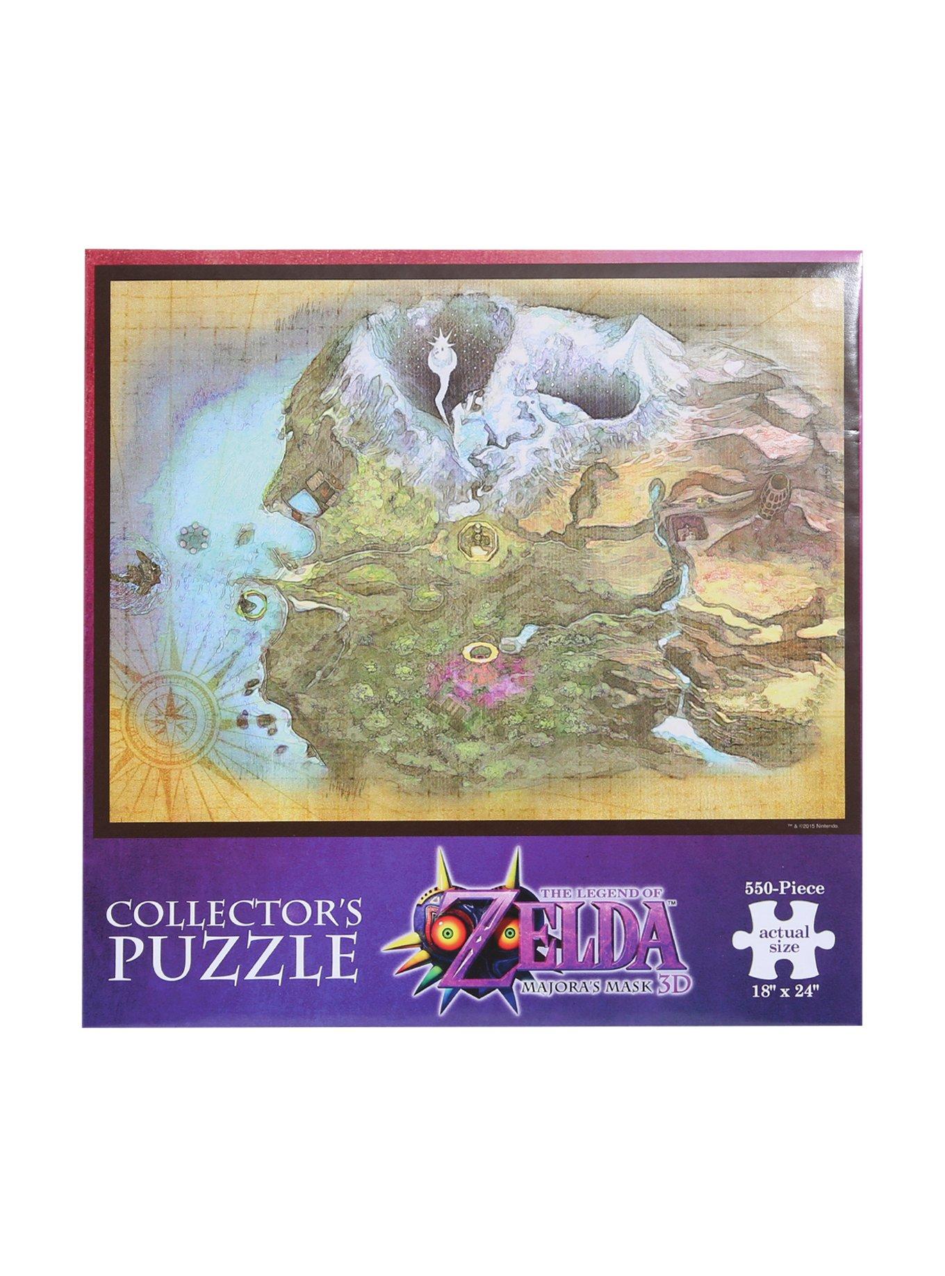 The Legend Of Zelda: Majora's Mask Termina Map Collector's Puzzle, , alternate