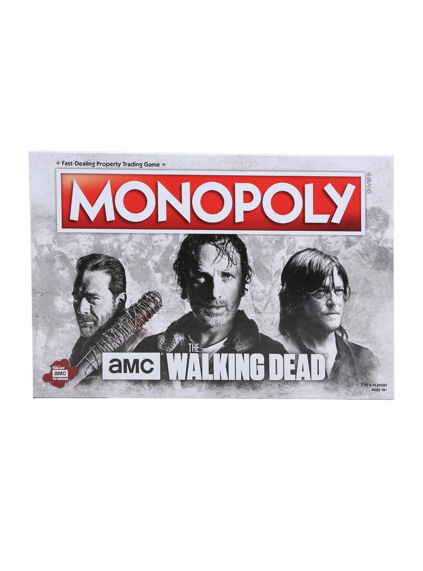 The Walking Dead Edition Monopoly Board Game, , alternate