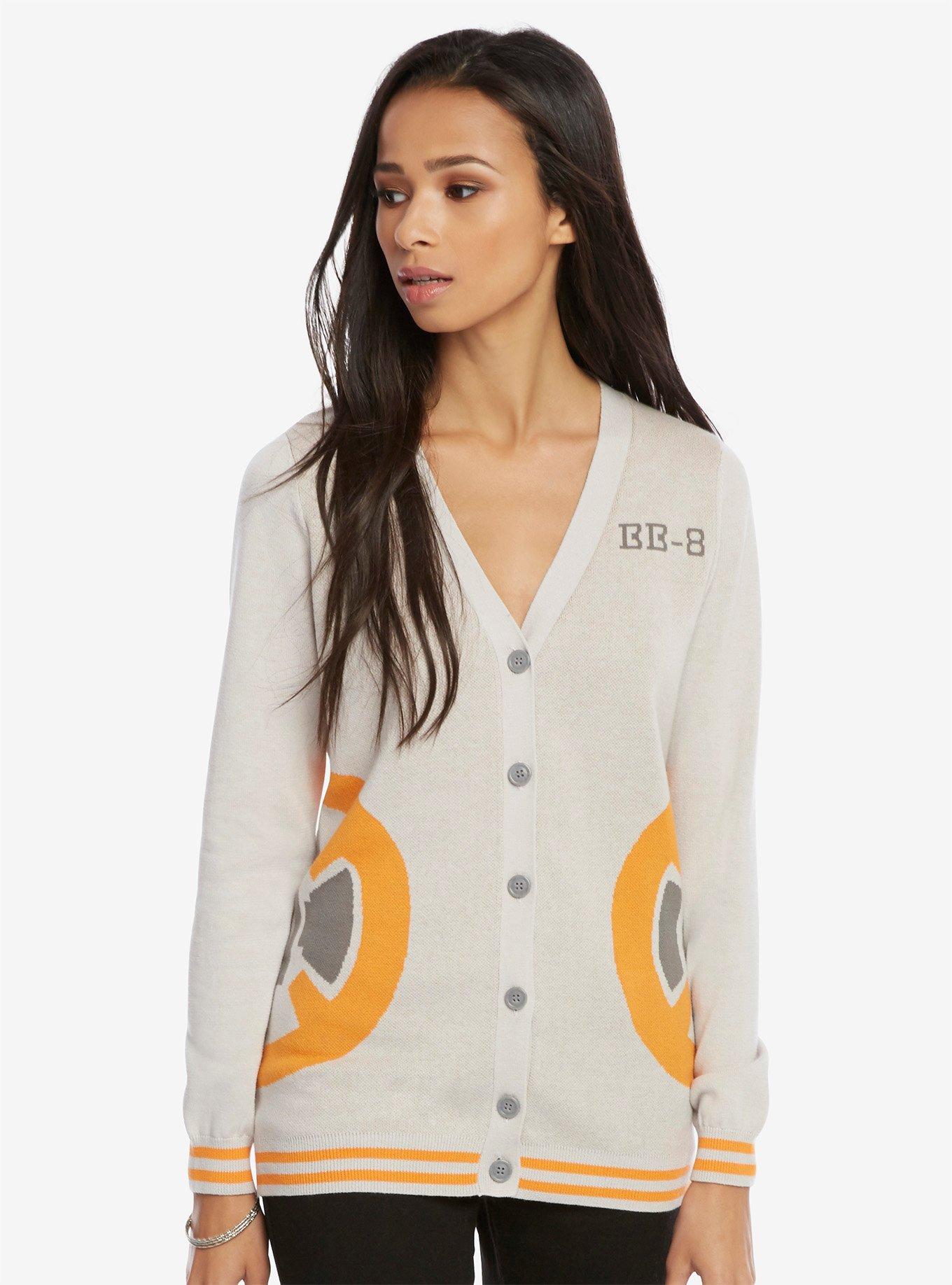 Star Wars BB-8 Boyfriend Cardigan, , alternate