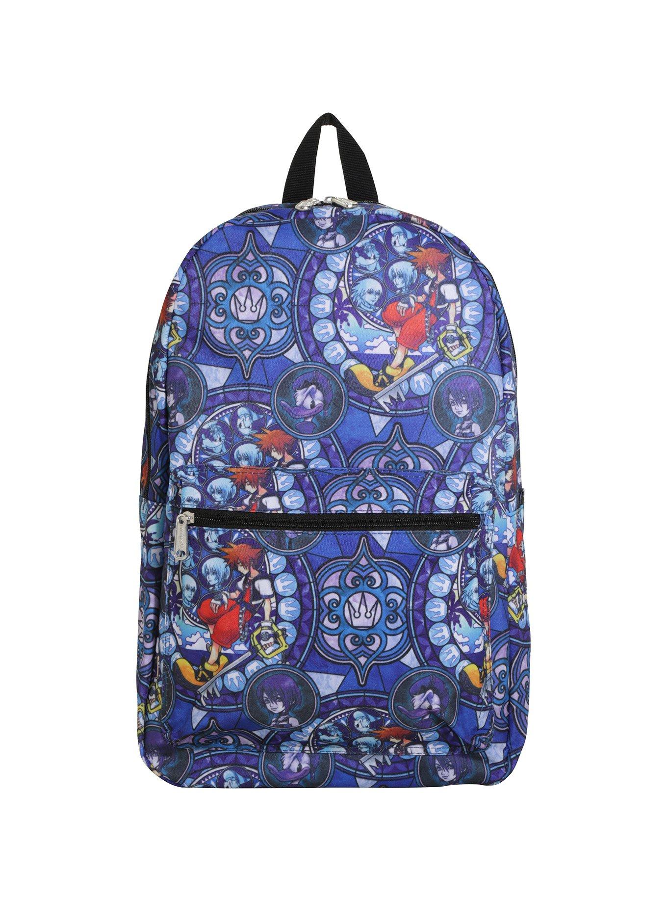 Disney Kingdom Hearts Stained Glass Backpack, , alternate