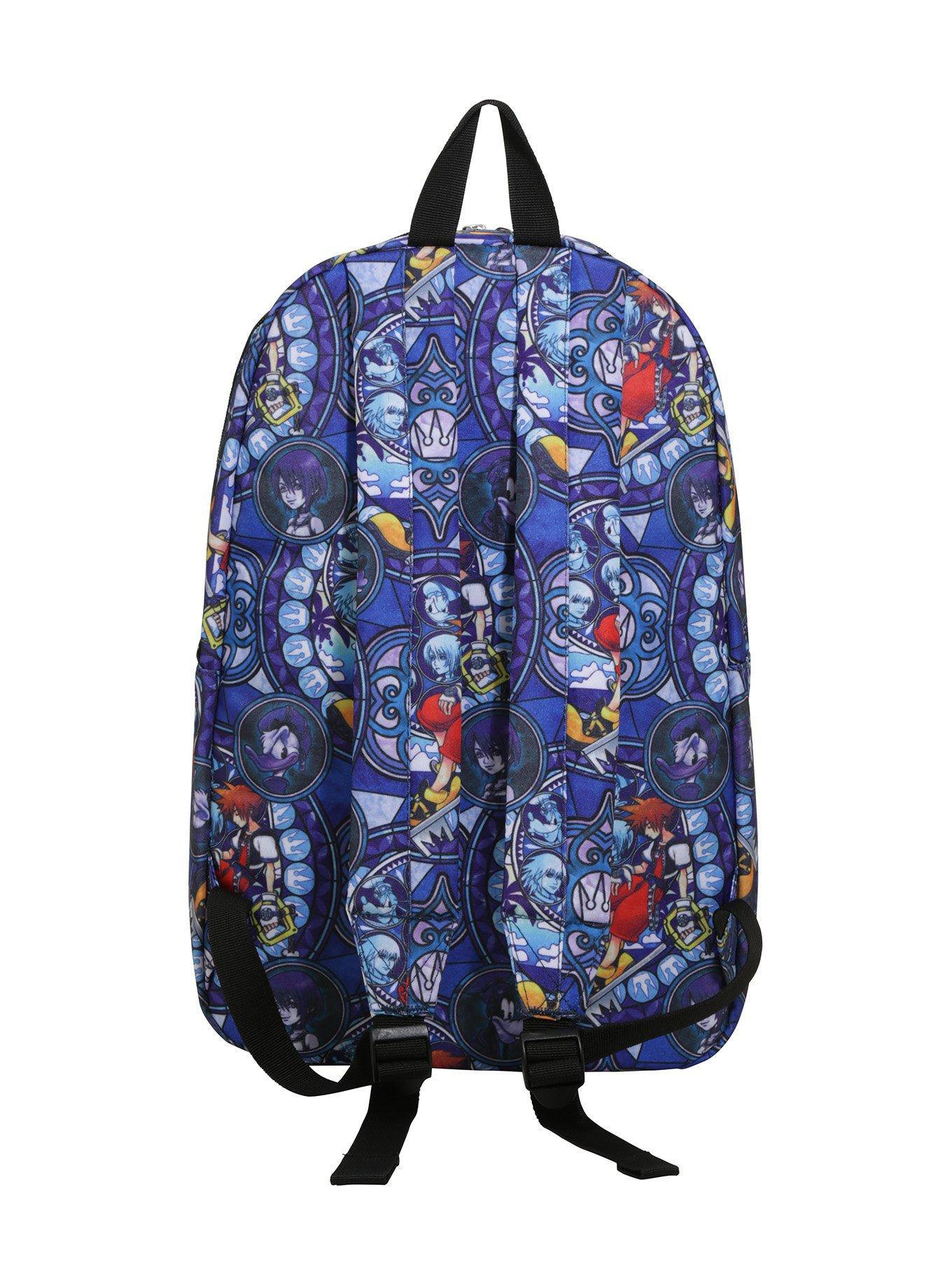 Disney Kingdom Hearts Stained Glass Backpack, , alternate