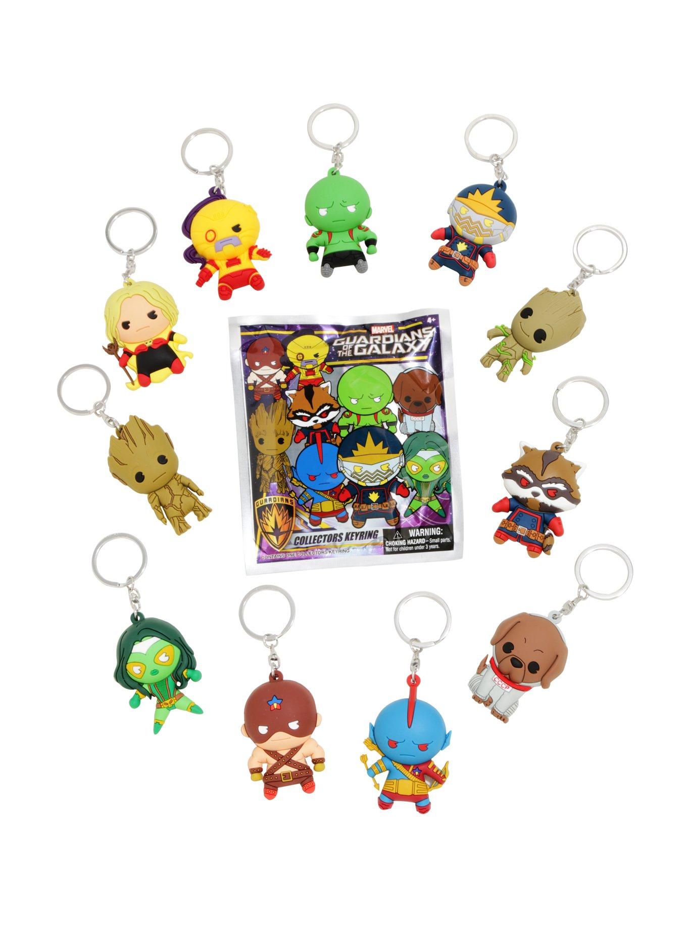 Marvel Guardians Of The Galaxy Key Chain Blind Bag Figure, , alternate