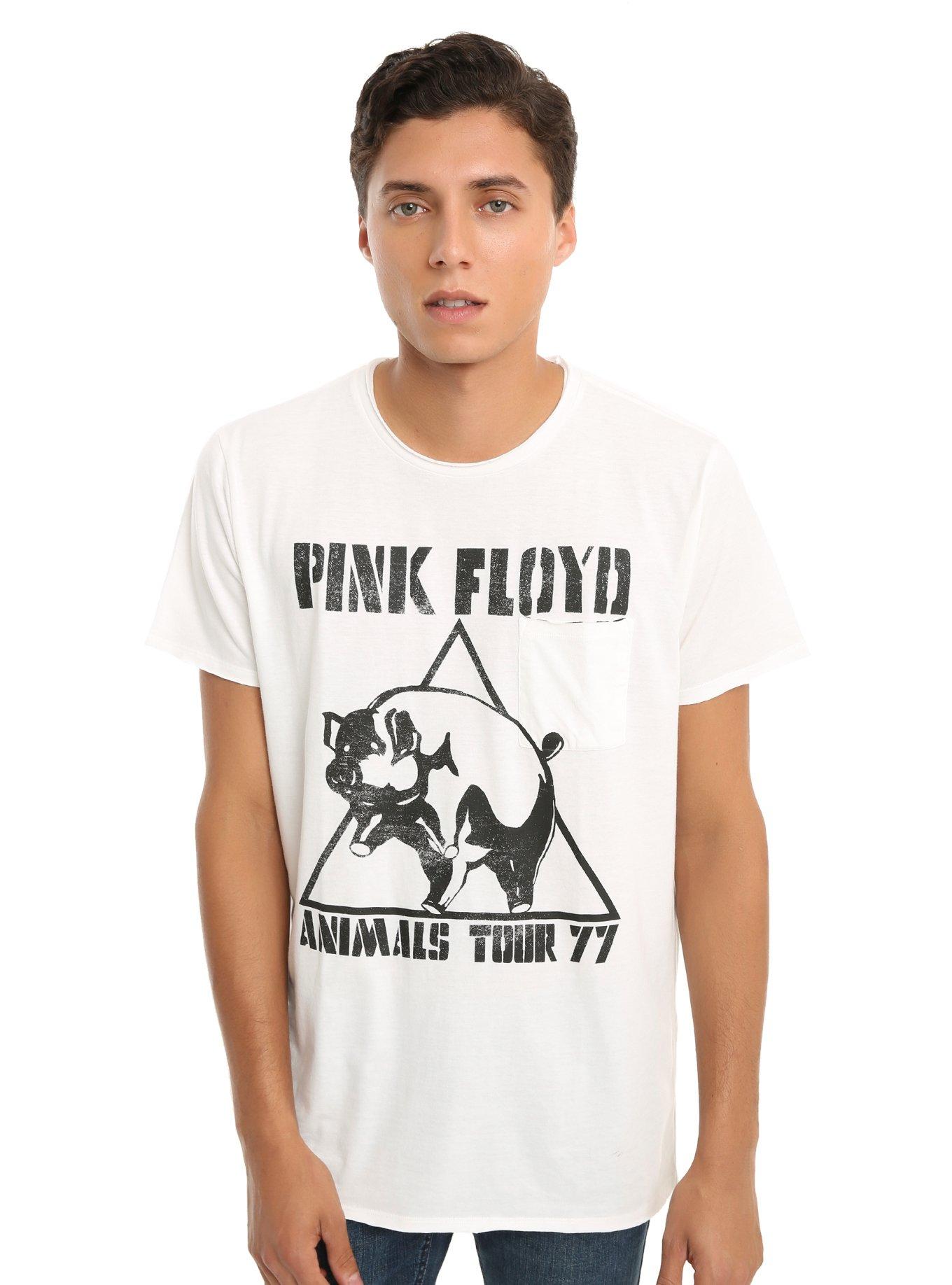 Pink Floyd Animals Tour 77 Raw Hem Pocket T-Shirt, , alternate