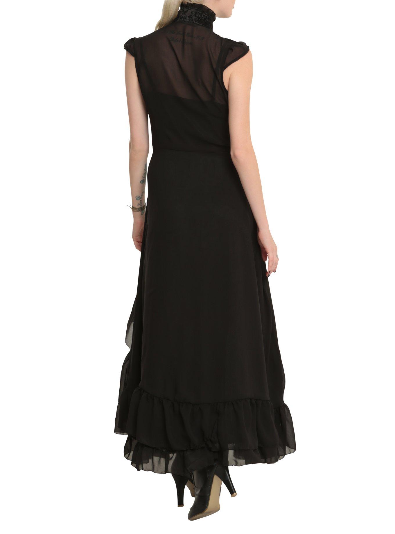 Jawbreaker Black Victorian Dress, , alternate