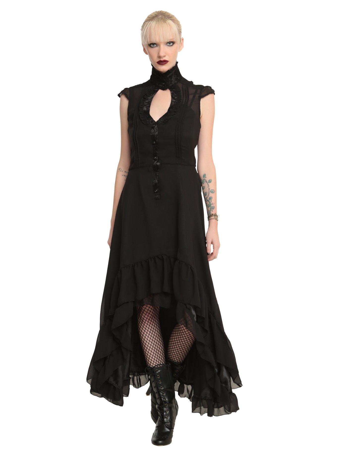 Jawbreaker Black Victorian Dress, , alternate