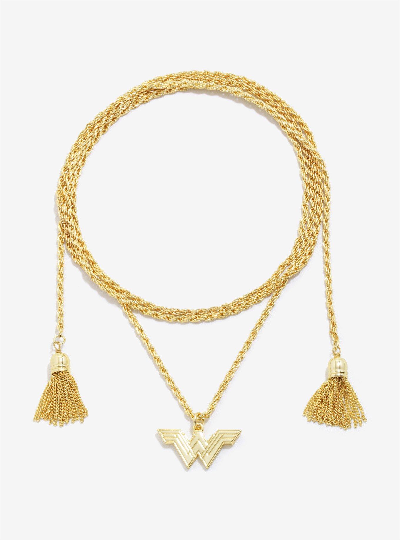 DC Comics Wonder Woman Gold Lasso Choker, , alternate
