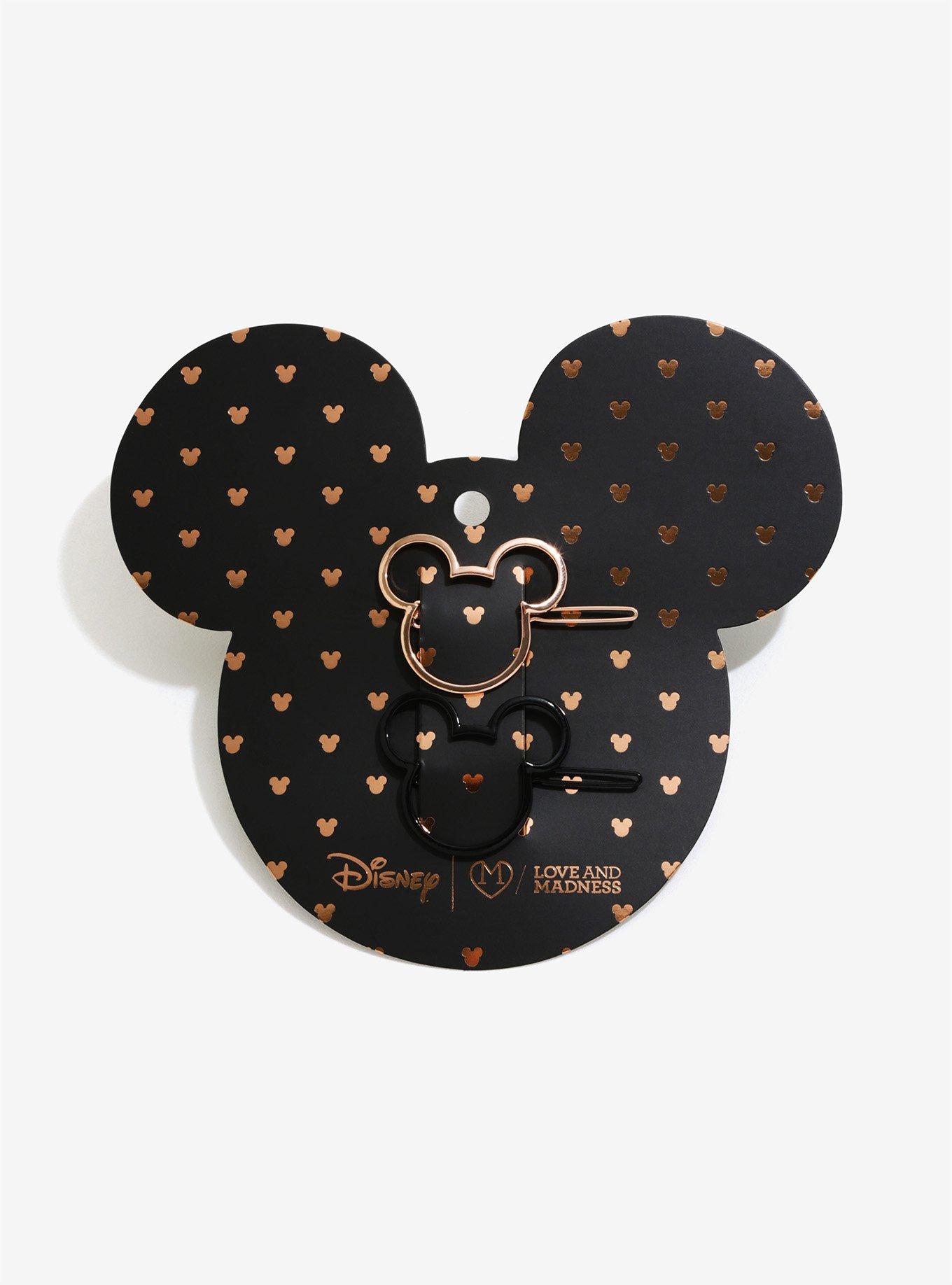 Love And Madness Disney Mickey Mouse Hair Clip Set, , alternate - view 3