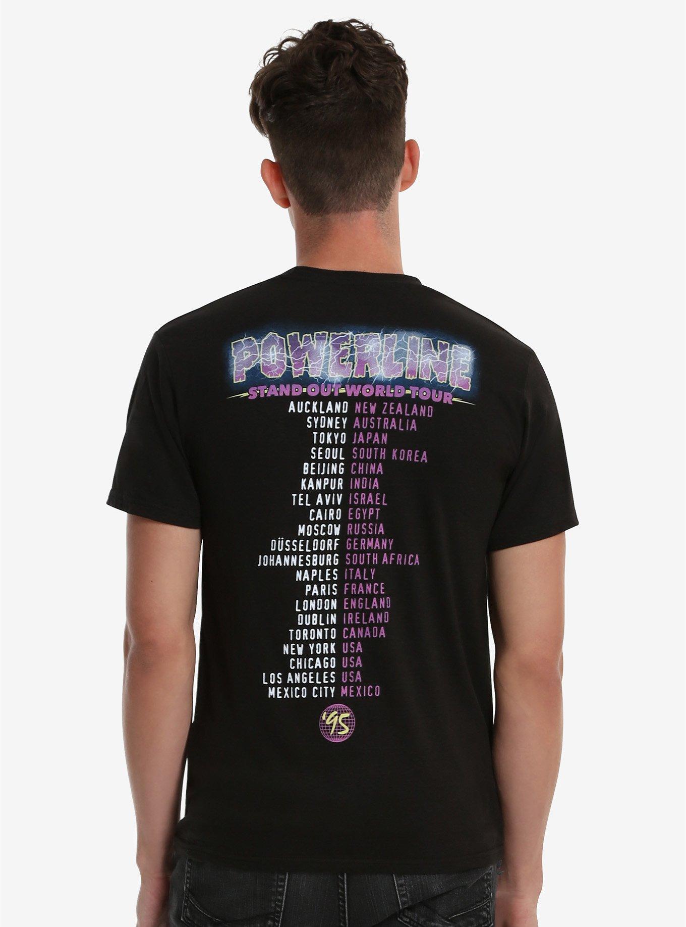 Disney A Goofy Movie Powerline World Tour T-Shirt, , alternate