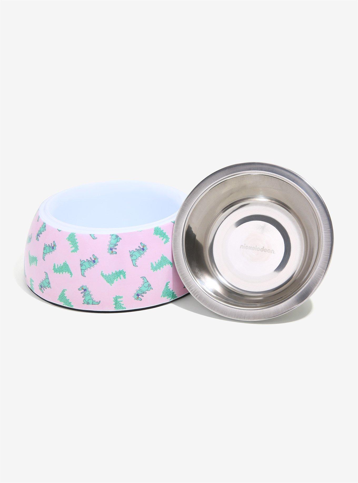 Rugrats Reptar Dog Bowl Set, , alternate