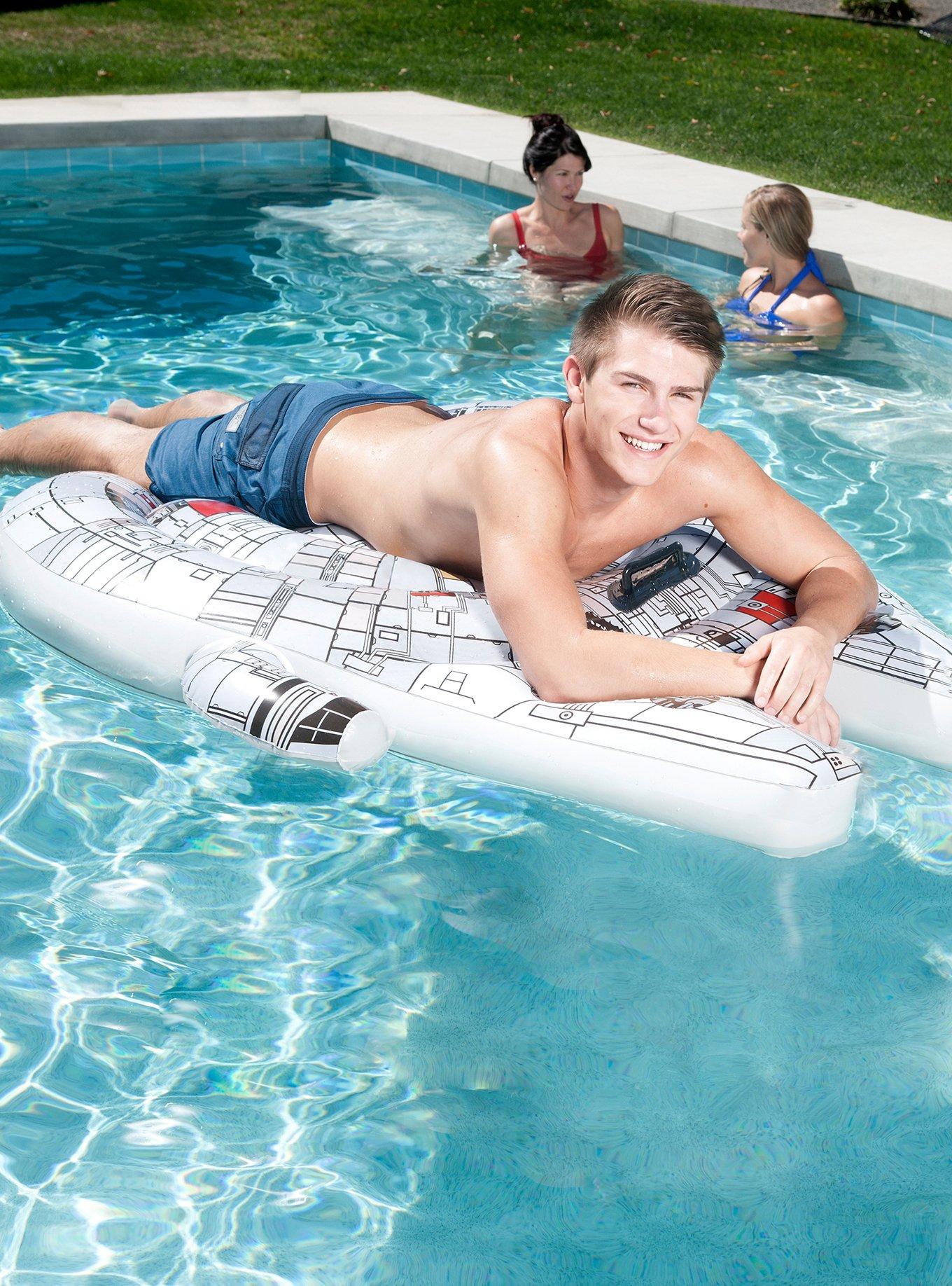 Star Wars Millennium Falcon Pool Float, , alternate