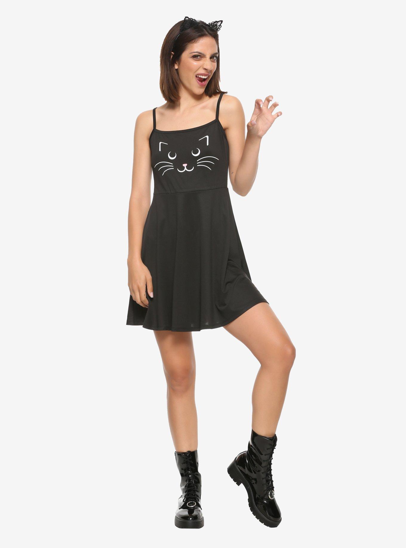 Cat Face Dress, , alternate