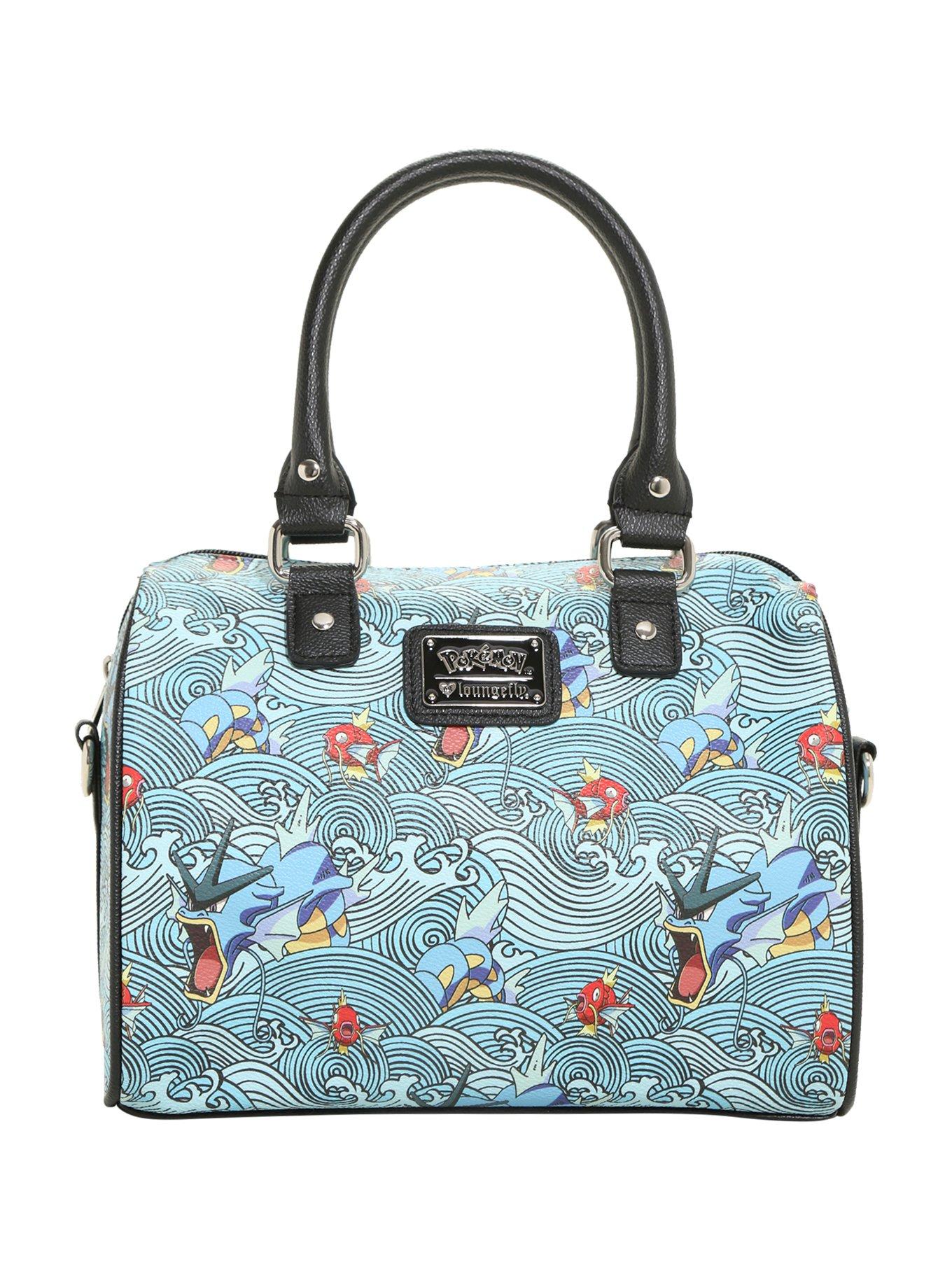 Loungefly Pokemon Gyarados Wave Barrel Bag, , alternate