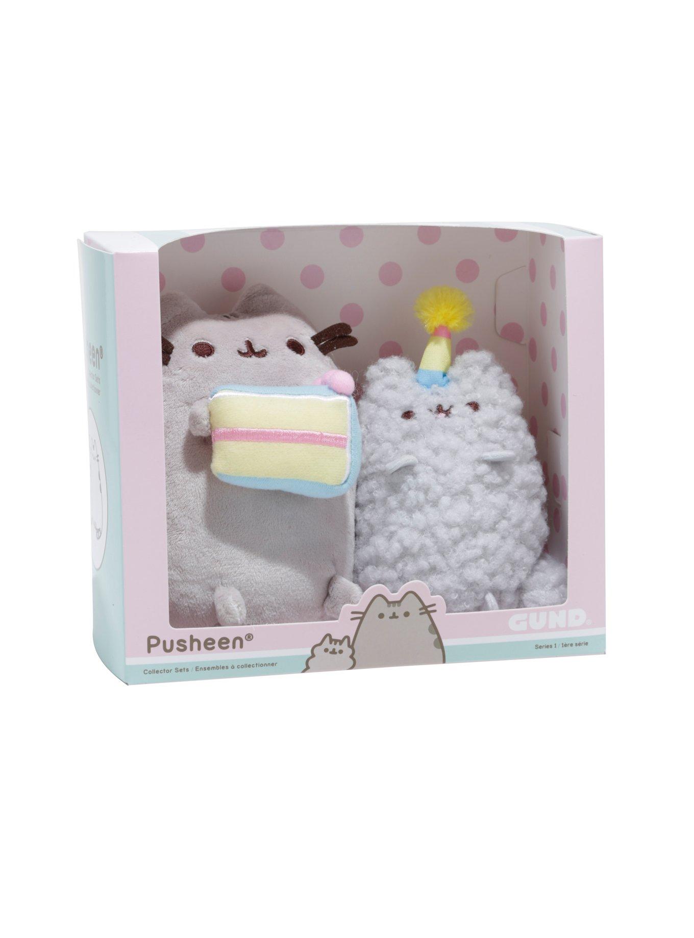 Pusheen And Stormy Birthday Set Plush, , alternate