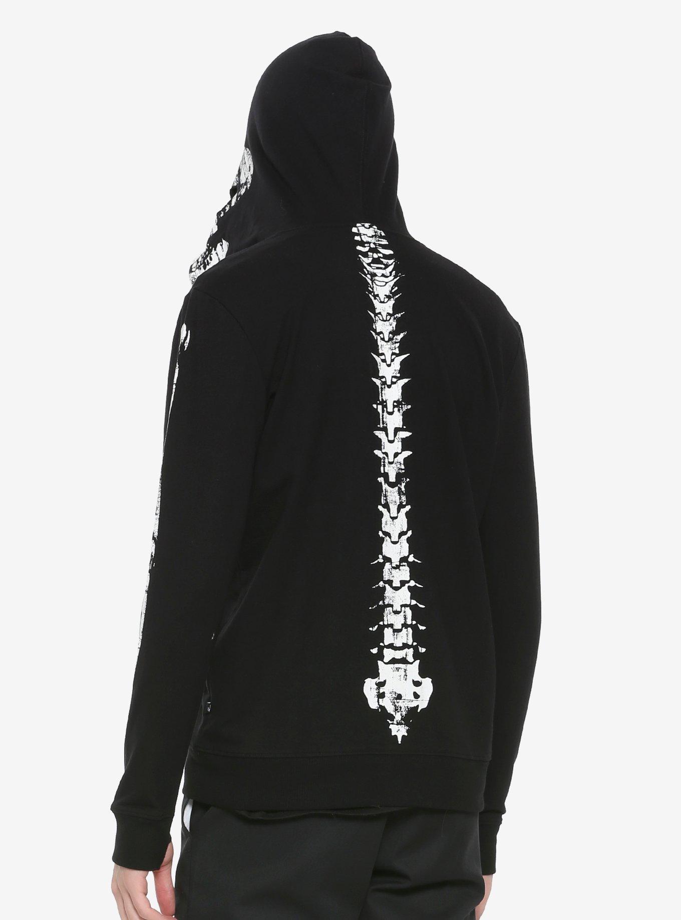 Skeleton Glow-In-The-Dark Hoodie, , alternate