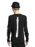 Skeleton Glow-In-The-Dark Long-Sleeve T-Shirt, , alternate