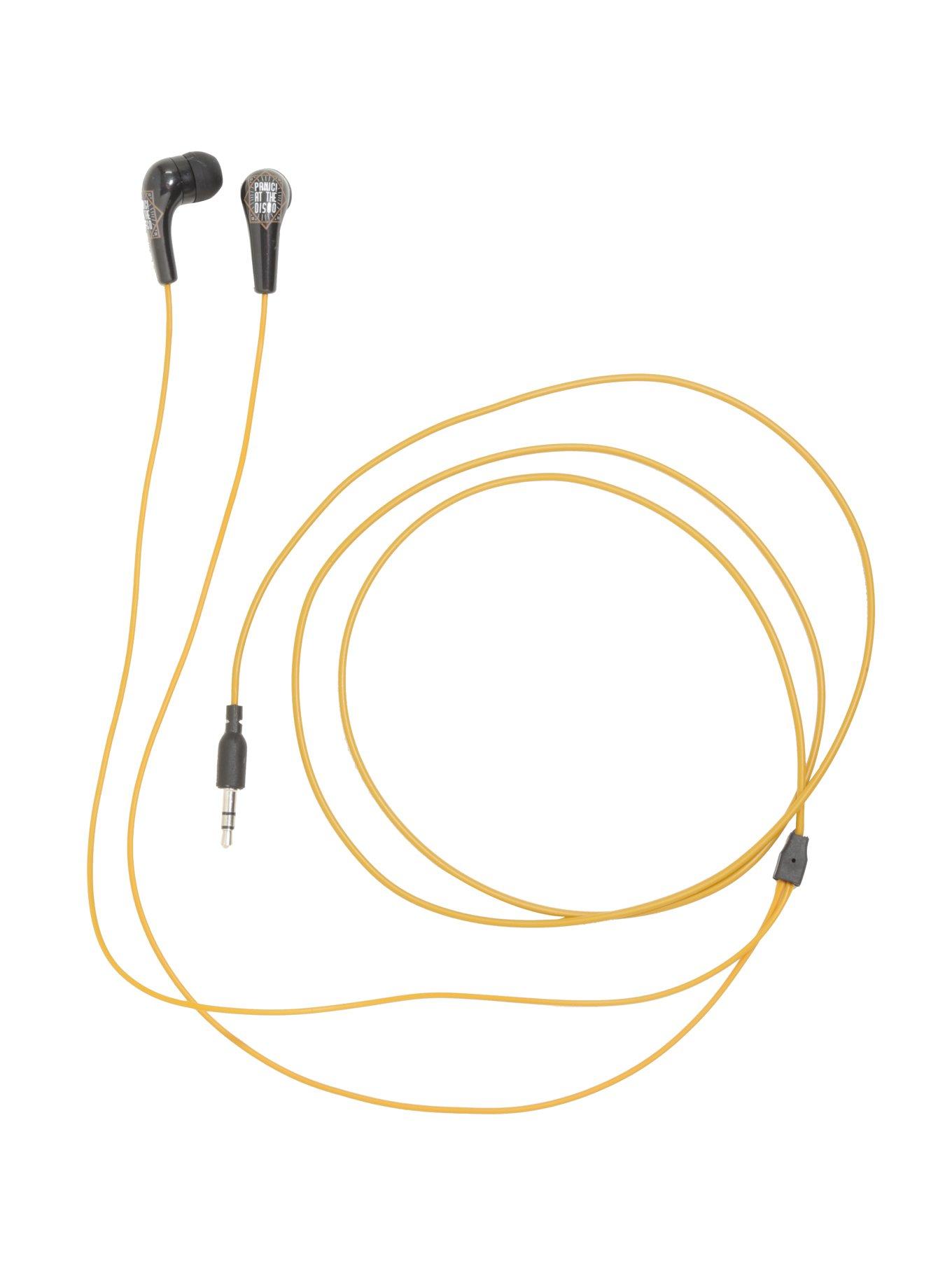 Panic! At The Disco Yellow Earbuds, , alternate