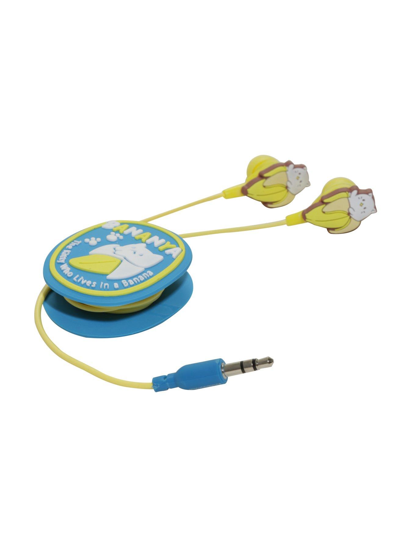 Bananya Wrap Around Earbuds, , alternate