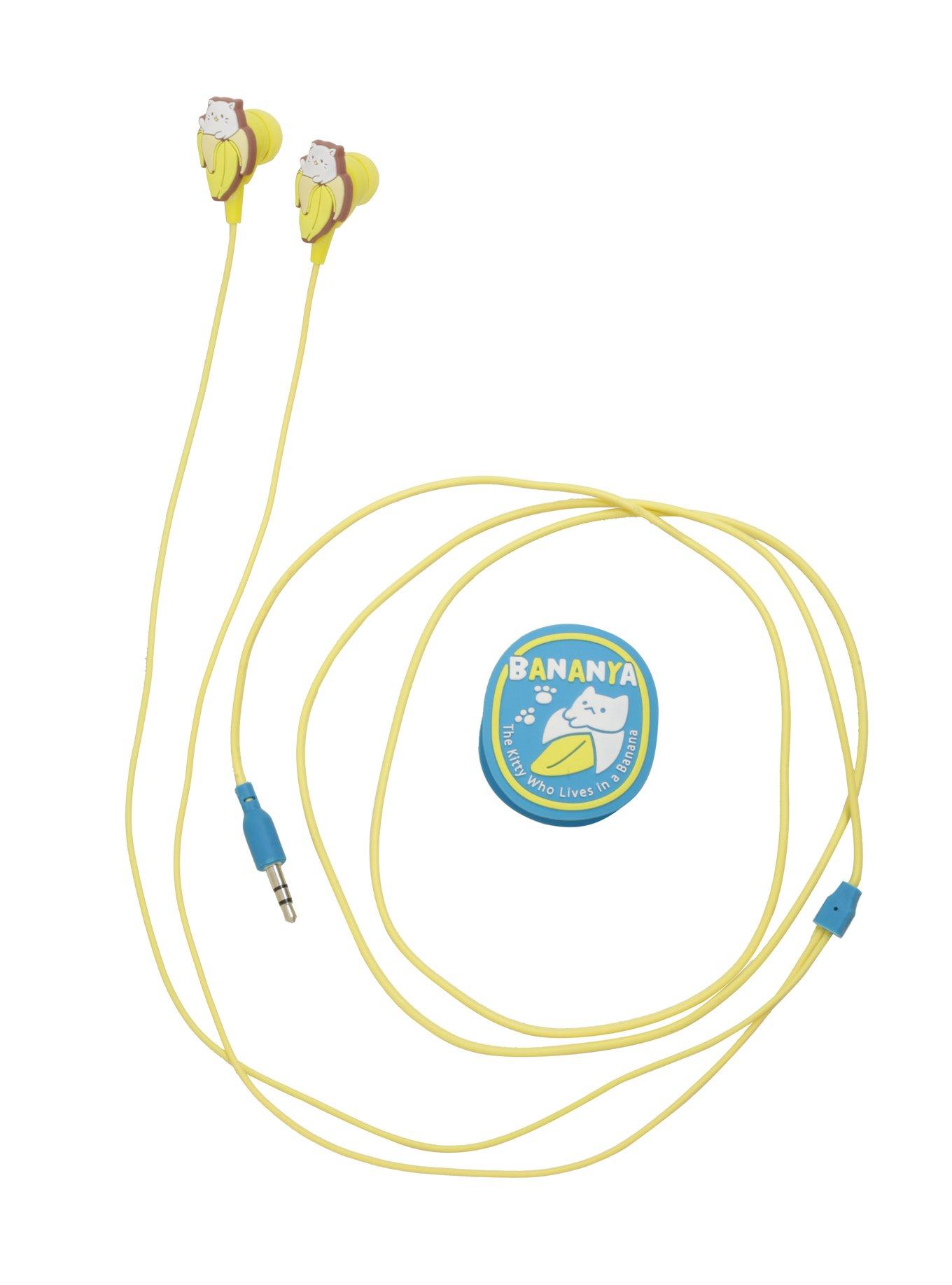 Bananya Wrap Around Earbuds, , alternate