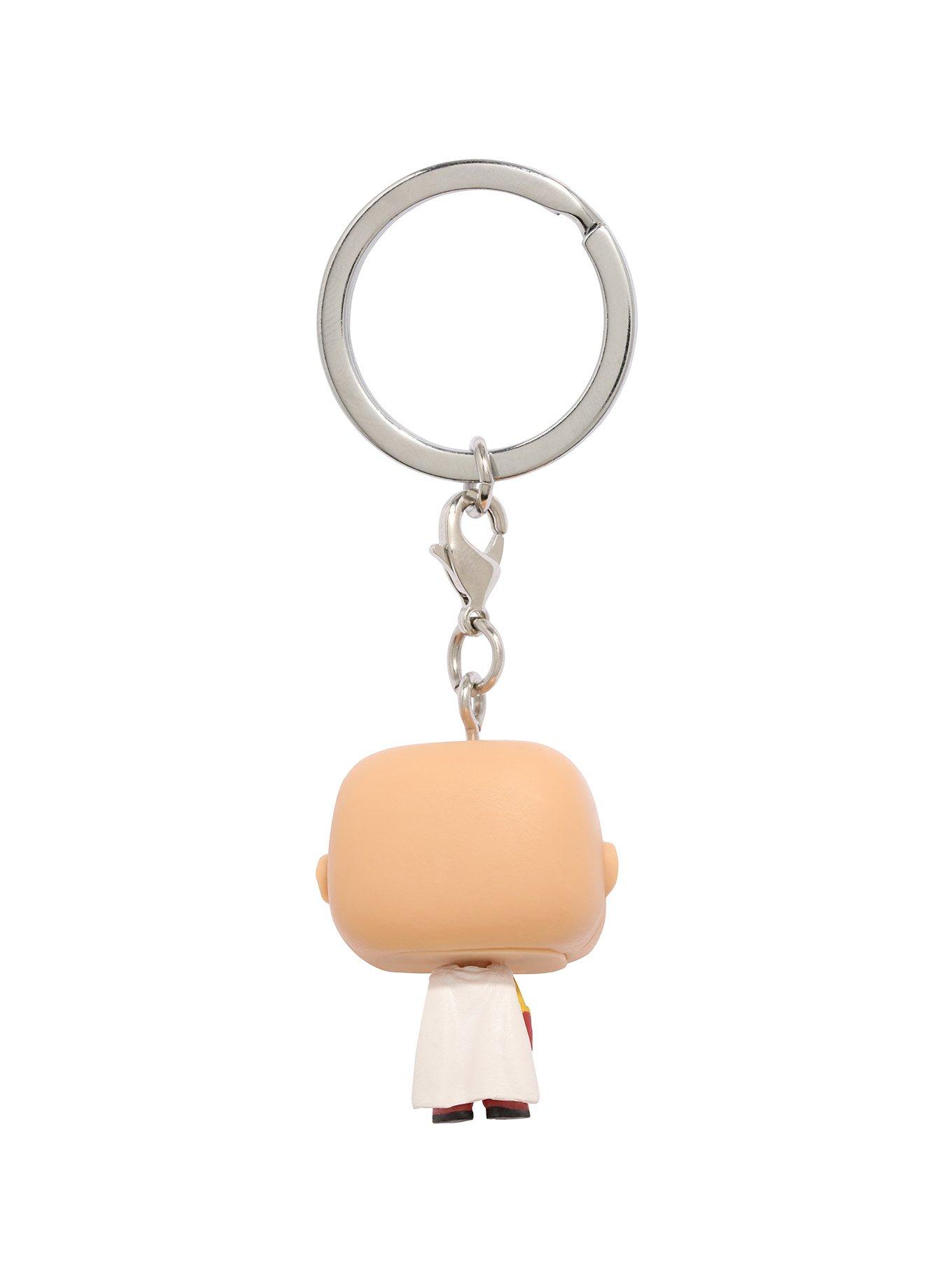 Funko One Punch Man Pocket Pop! Saitama Key Chain, , alternate