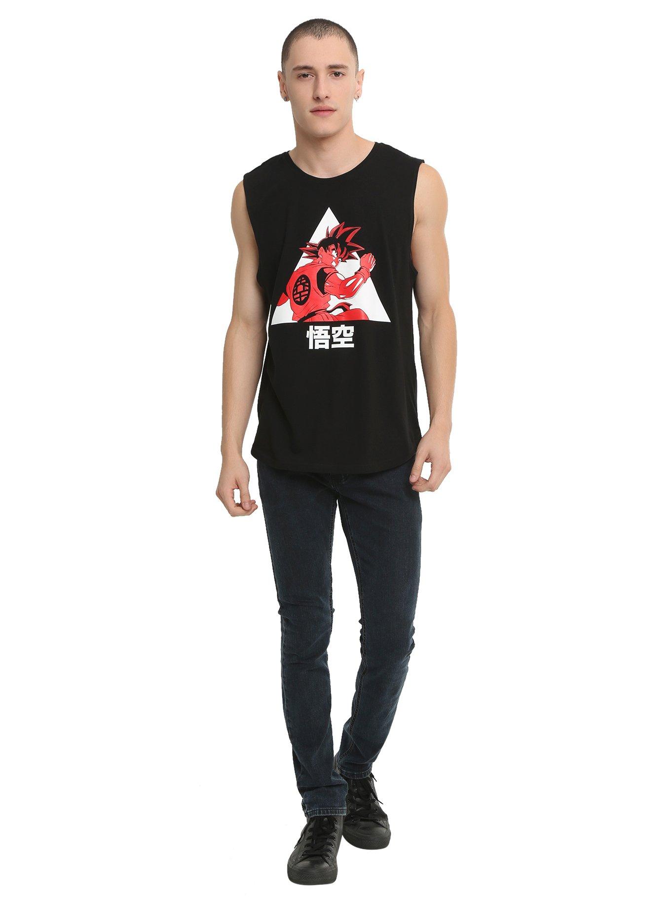 Dragon Ball Z Goku Triangle Muscle Top, , alternate