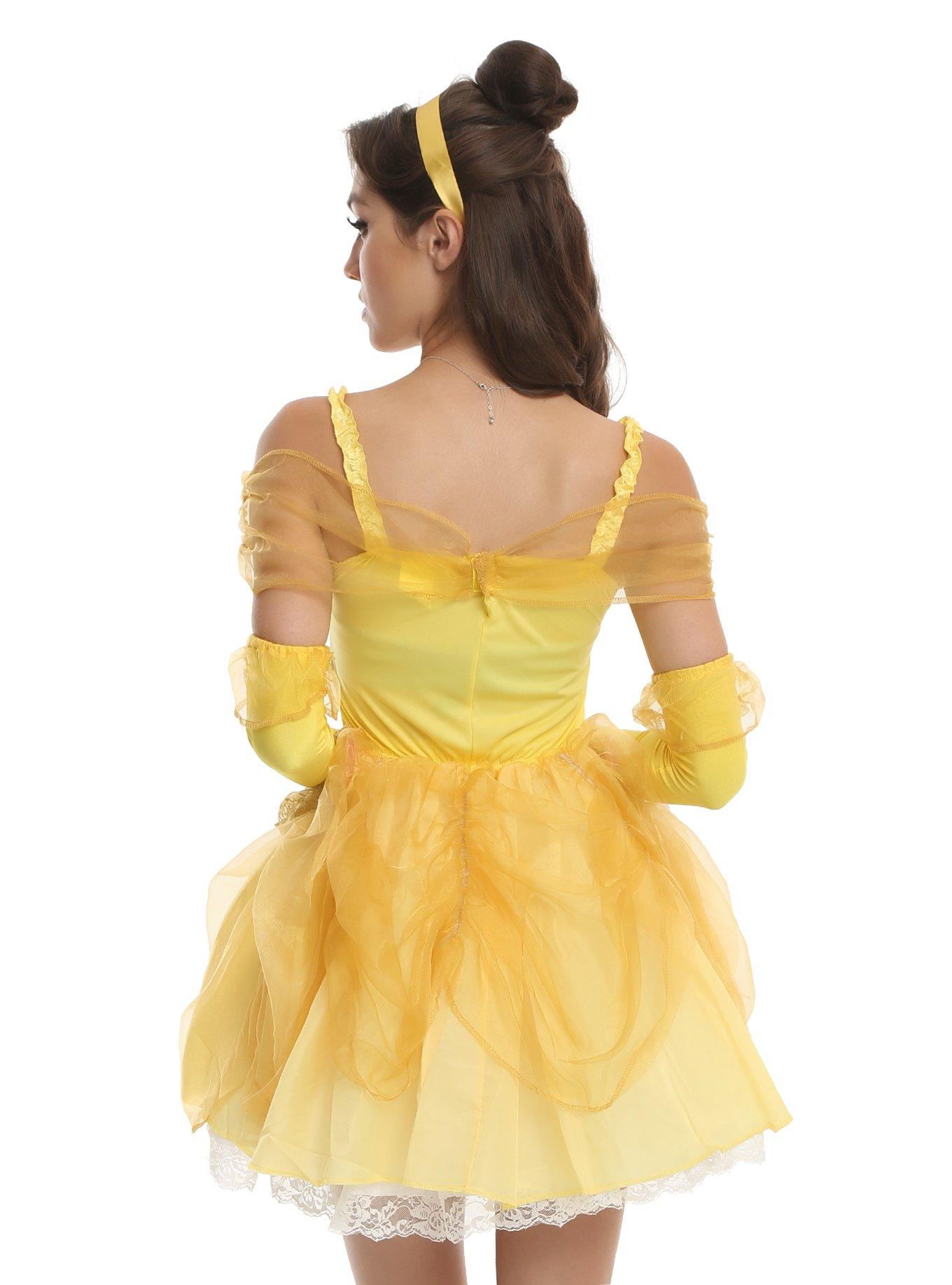 Disney Princess Beauty And The Beast Belle Deluxe Costume, , alternate