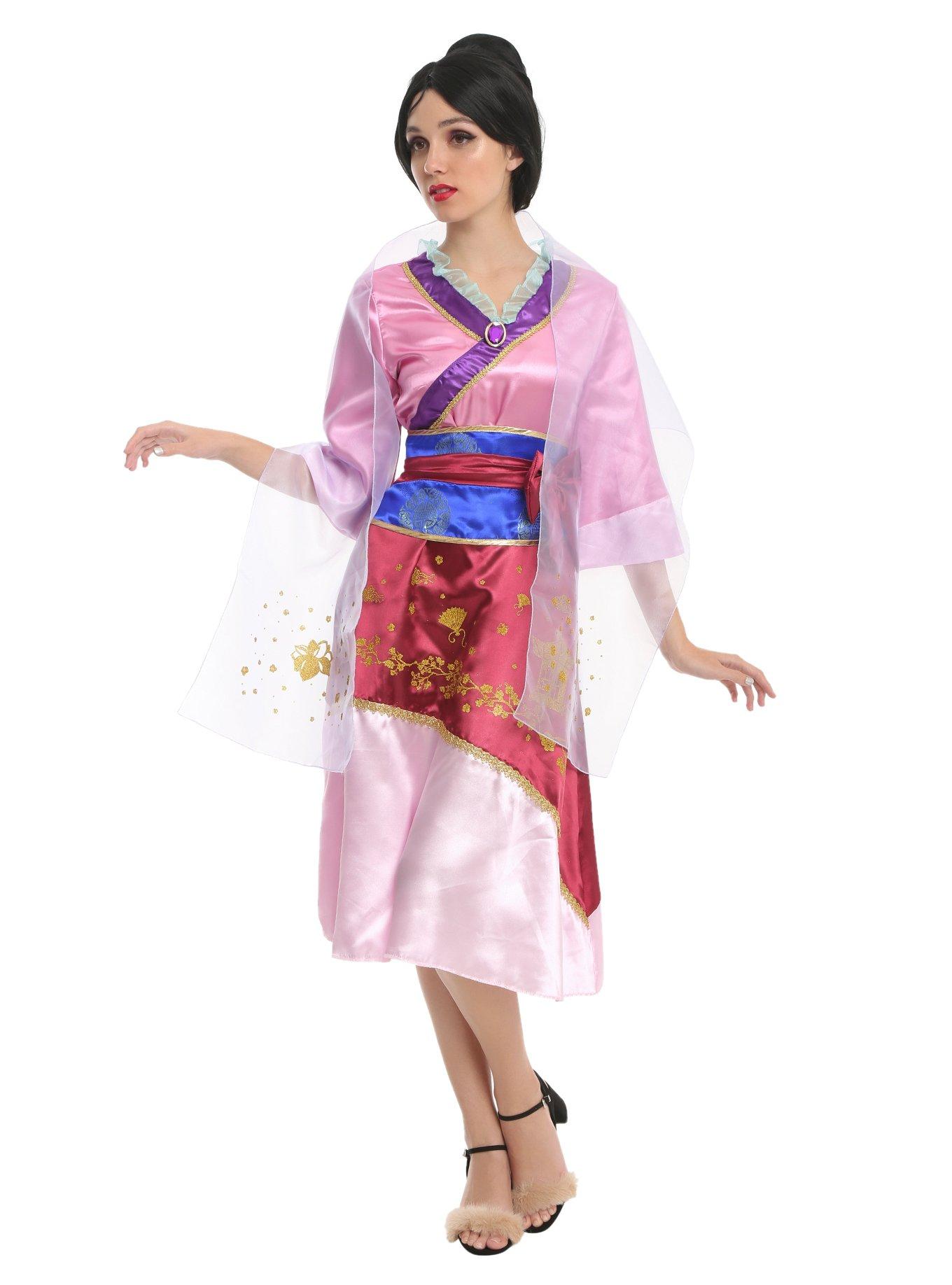 Disney Princess Mulan Deluxe Costume, , alternate