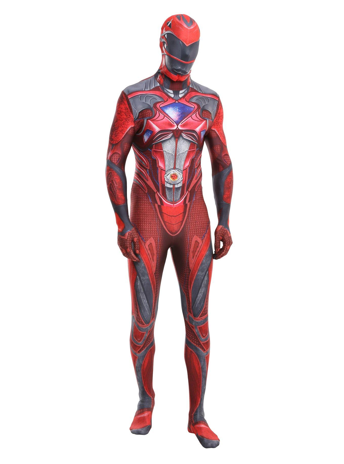 Power Rangers Red Ranger Bodysuit Costume, , alternate
