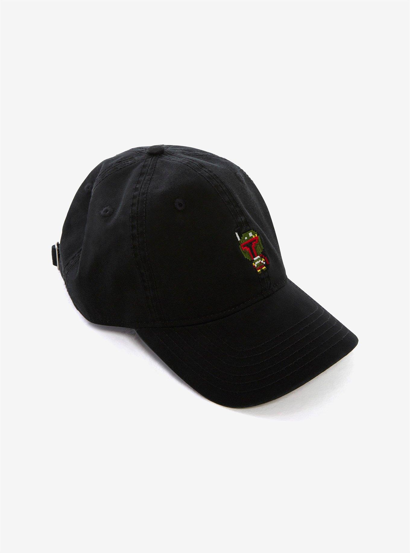 Star Wars Chibi Boba Fett Black Baseball Cap, , alternate