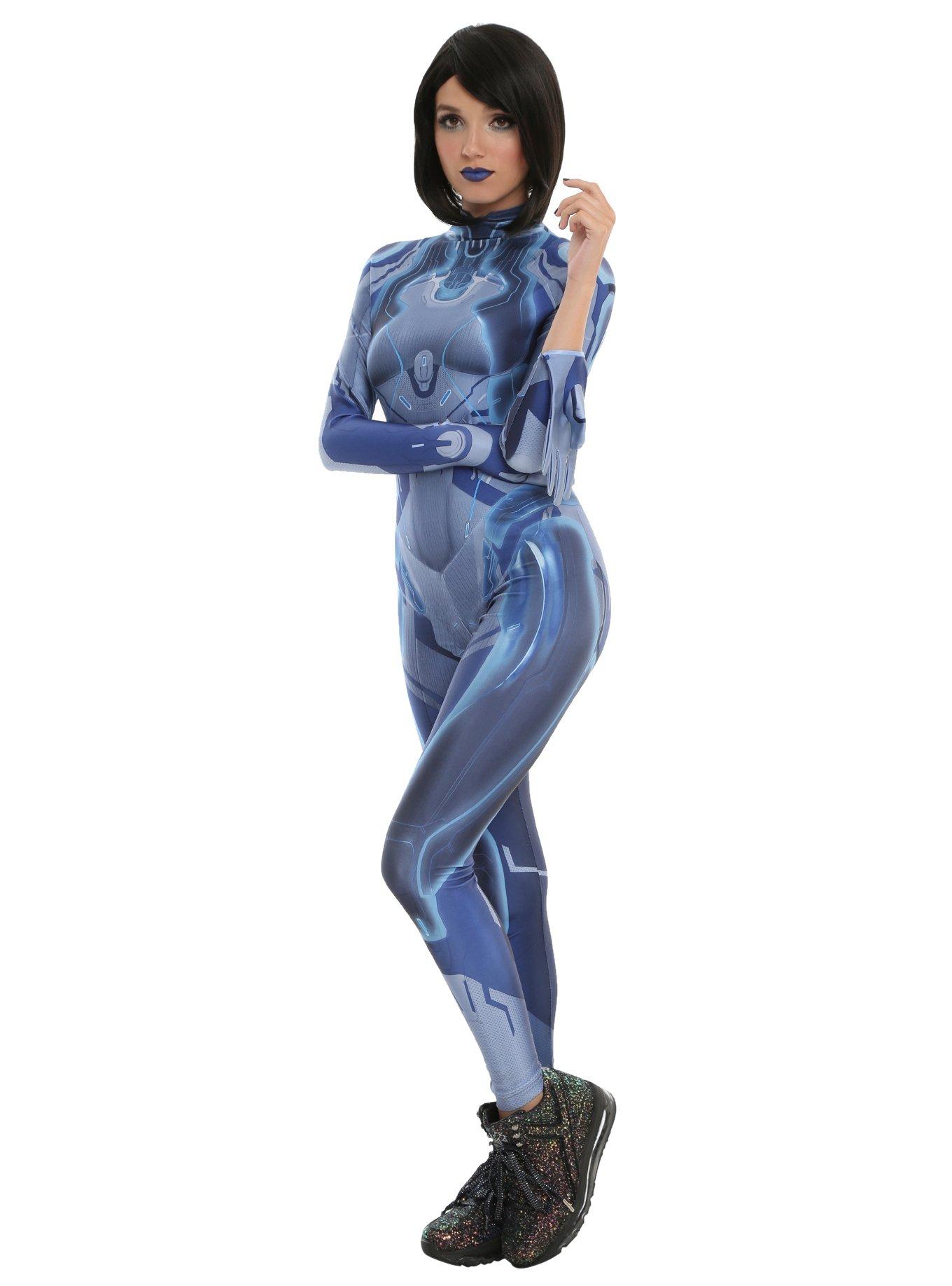 Halo Cortana Bodysuit Costume, , alternate