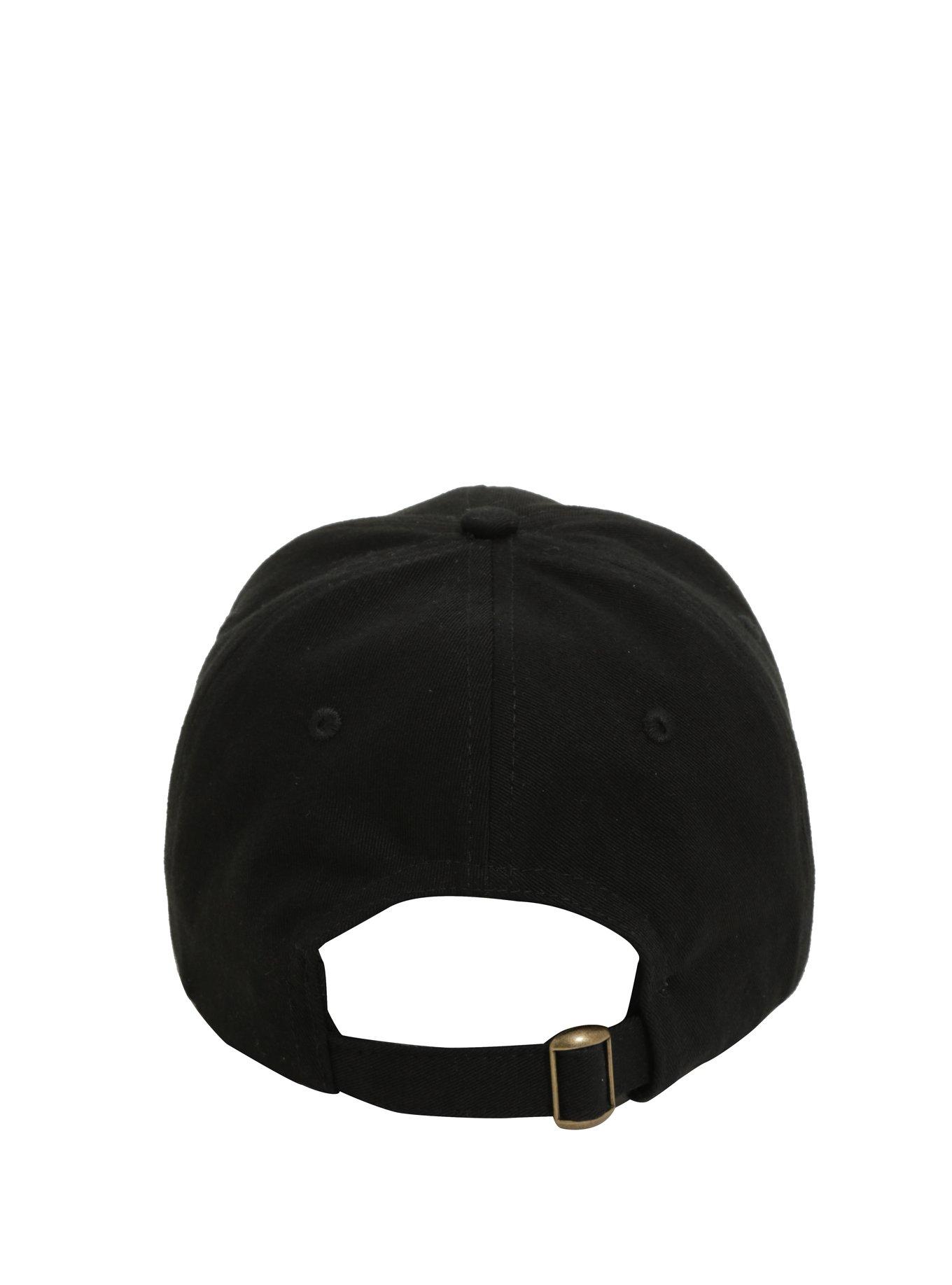 Pink Alien Dad Cap Black, , alternate