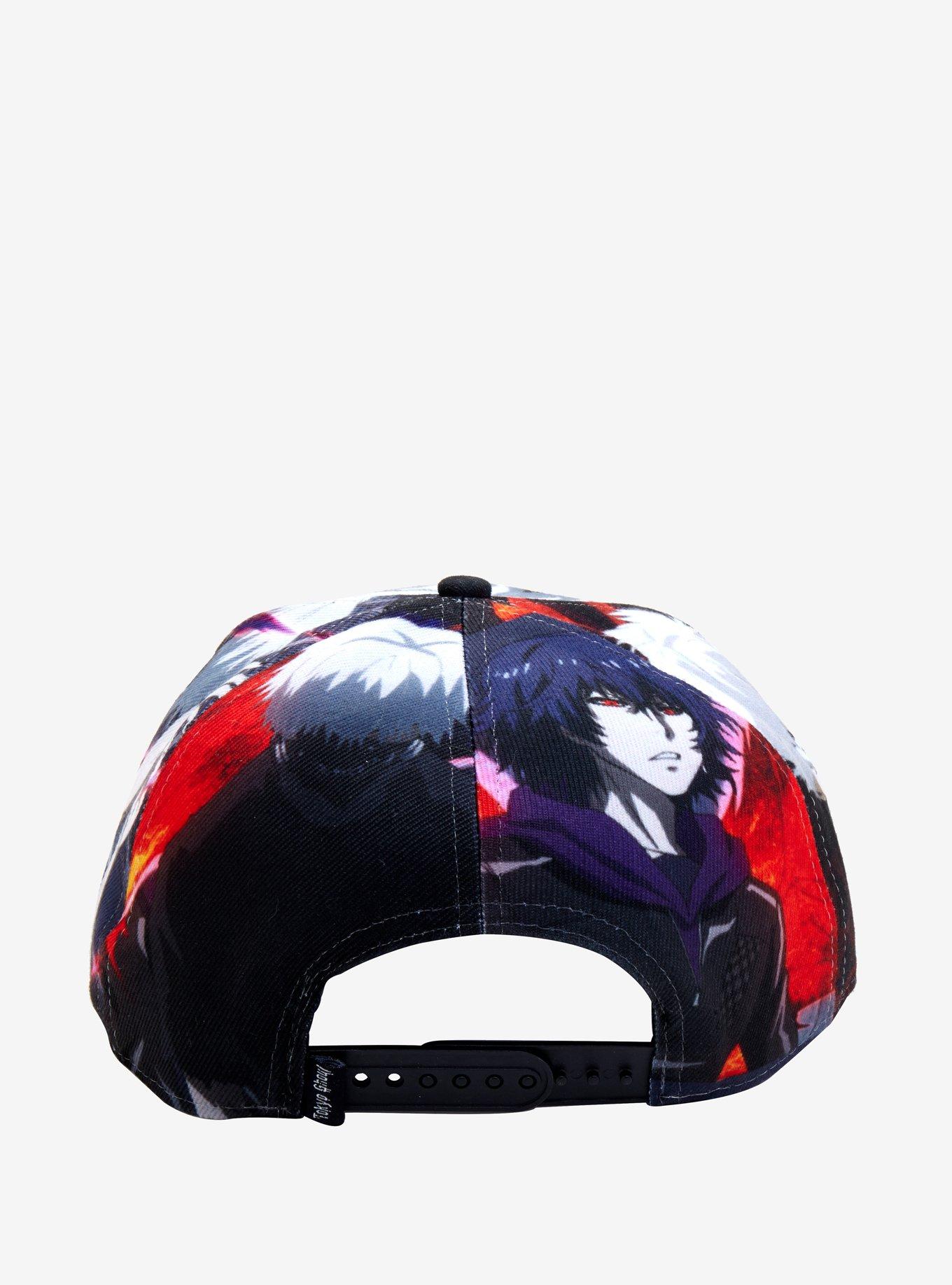 Tokyo Ghoul Ken Kaneki Sublimation Snapback Hat, , alternate