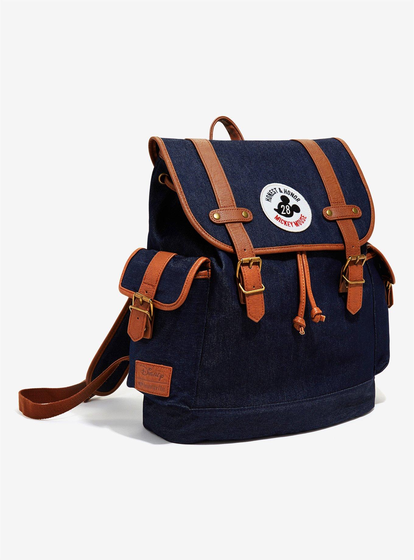 Loungefly Disney Mickey Mouse 1928 Canvas Backpack - BoxLunch Exclusive, , alternate