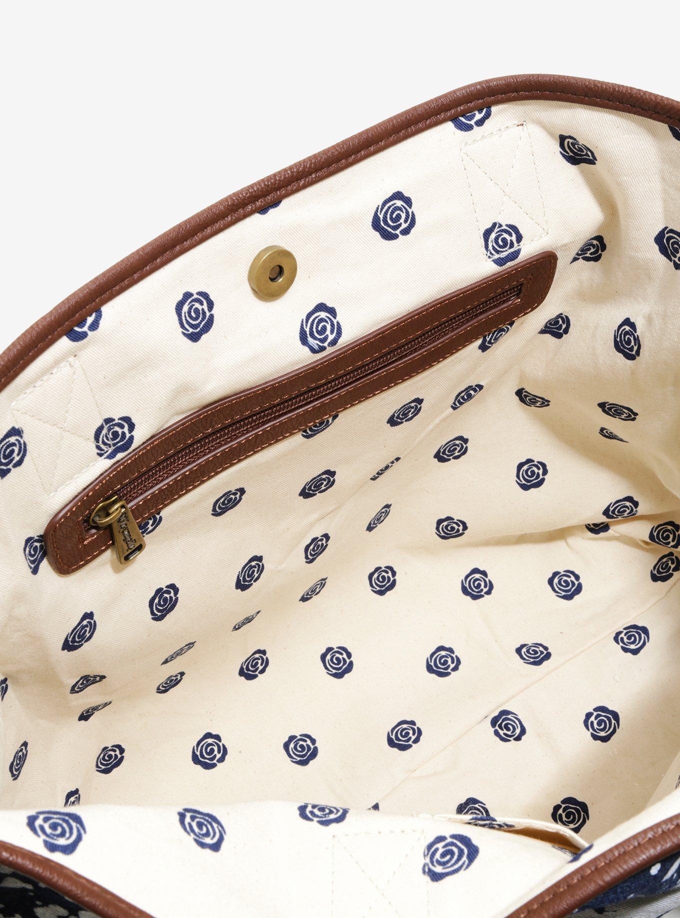 Loungefly Disney Beauty And The Beast Belle Bleached Tote - BoxLunch Exclusive, , alternate