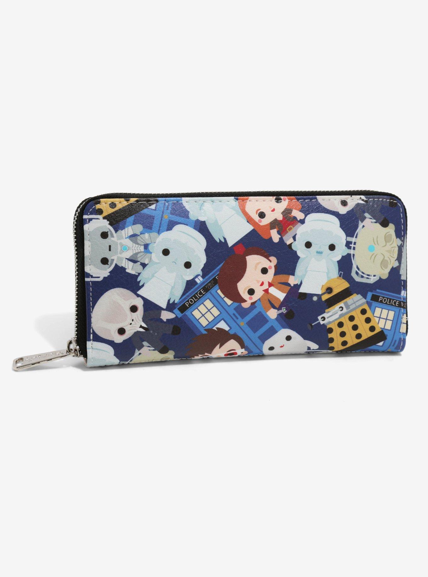 Loungefly Doctor Who Zip Wallet - BoxLunch Exclusive, , alternate