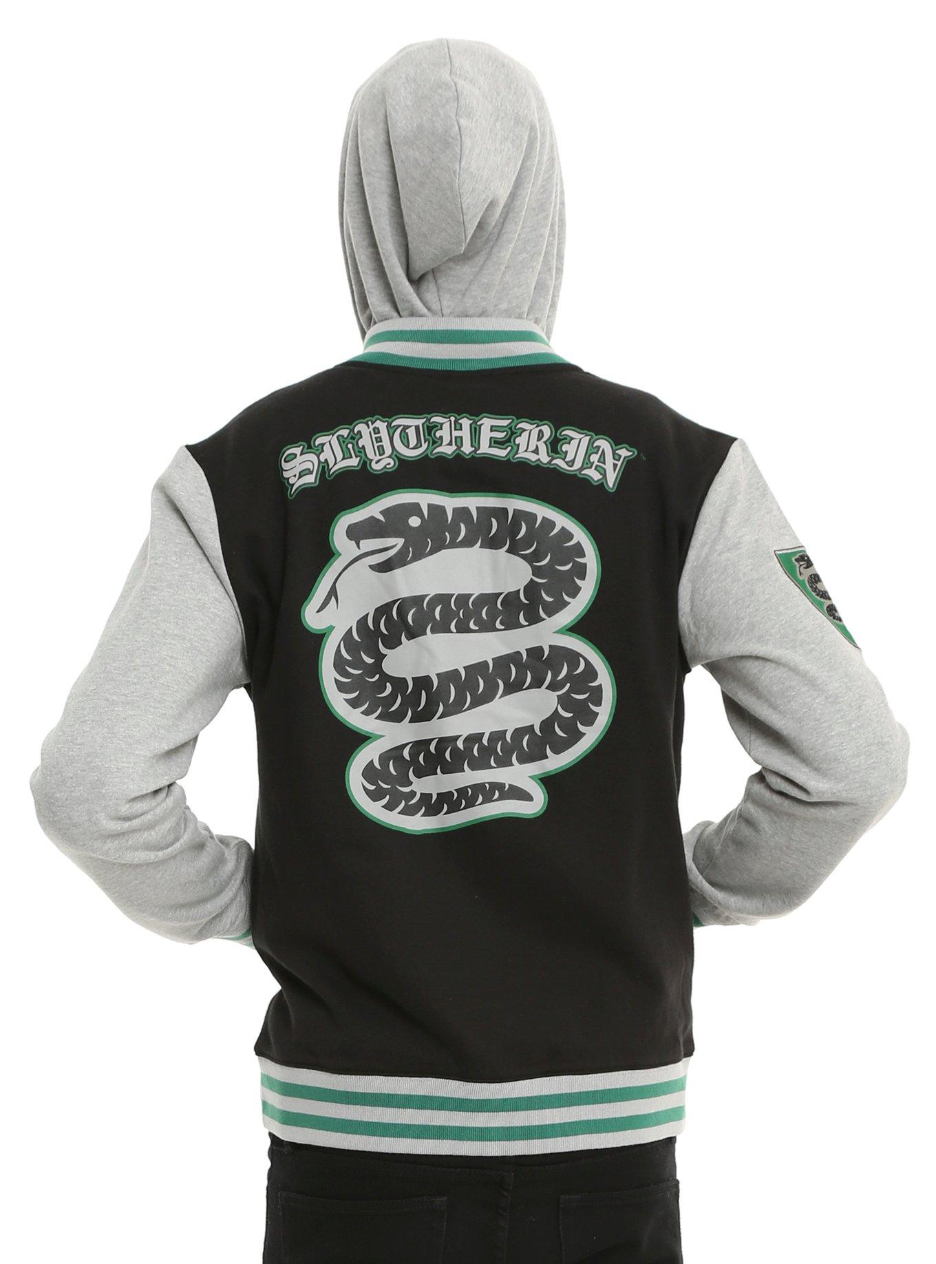 Harry Potter Slytherin Varsity Jacket, , alternate