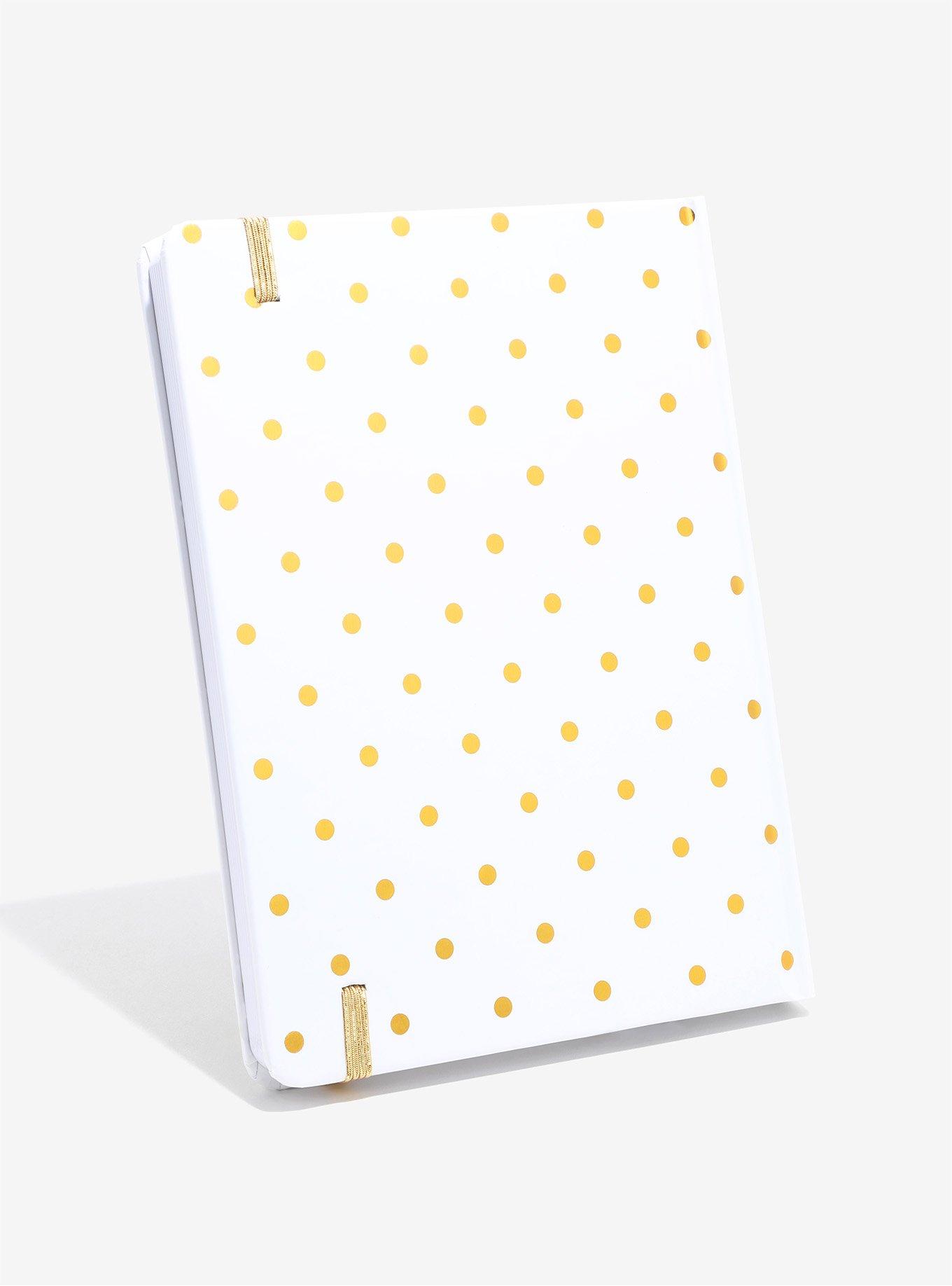 Disney Minnie Mouse Gold Polka Dot Journal - BoxLunch Exclusive, , alternate