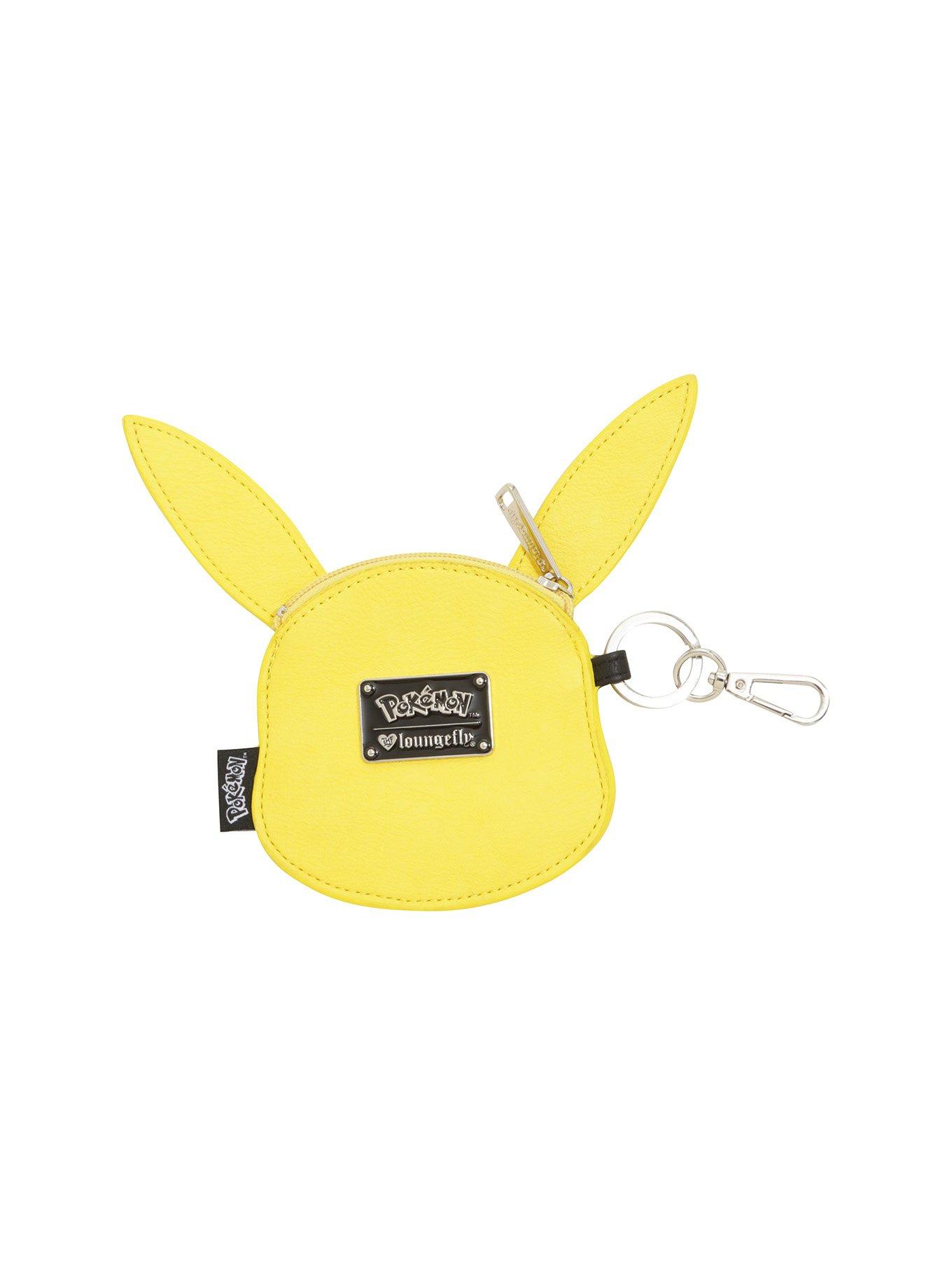 Loungefly Pokemon Pikachu Face Coin Purse, , alternate