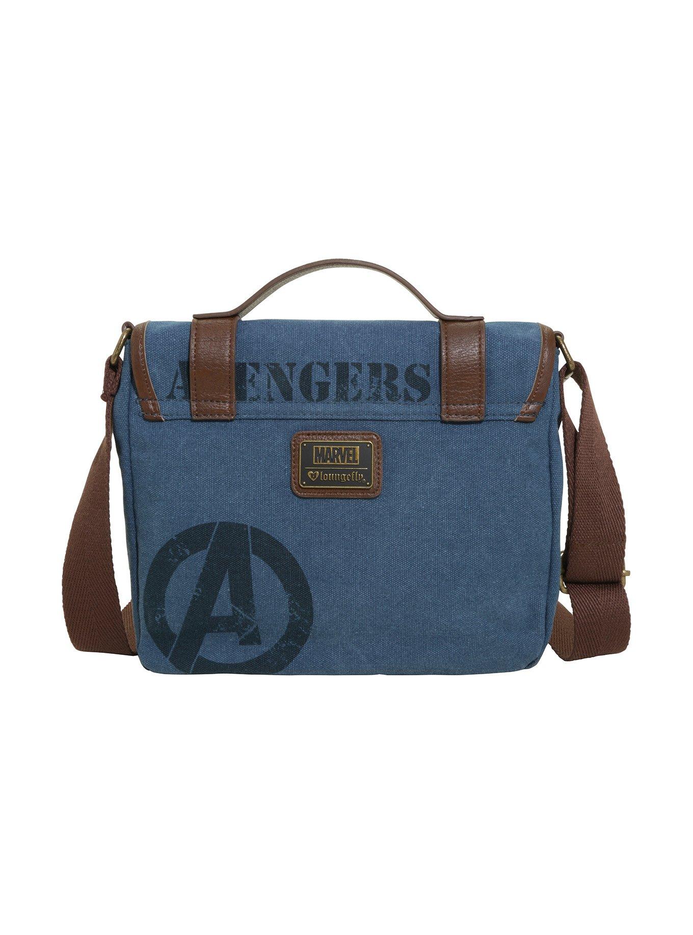 Loungefly Marvel Captain America Suit Satchel, , alternate