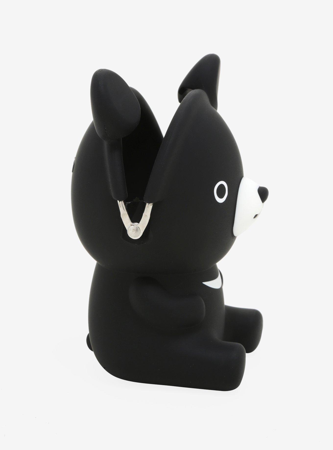 P+G Design 3D Pochi Friends Bear Black Bear Kisslock Coin Purse, , alternate