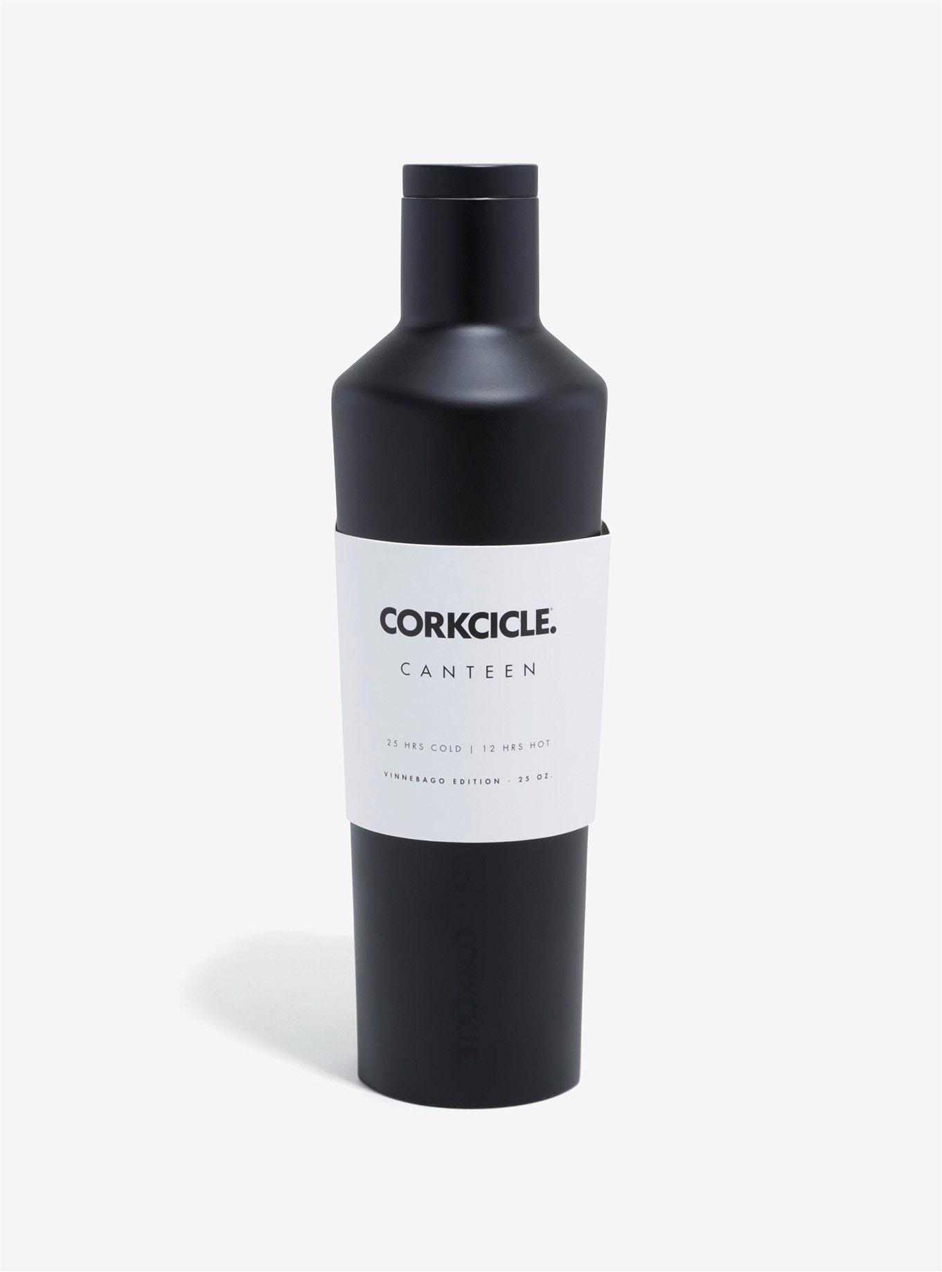 Matte Black Corkcicle Vinnebago Edition Canteen