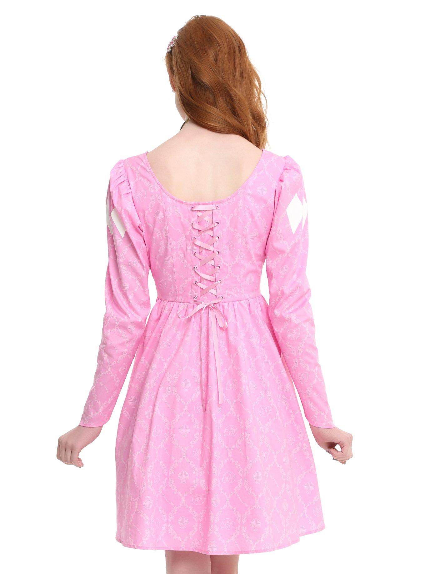 Little Mermaid Pink Dress