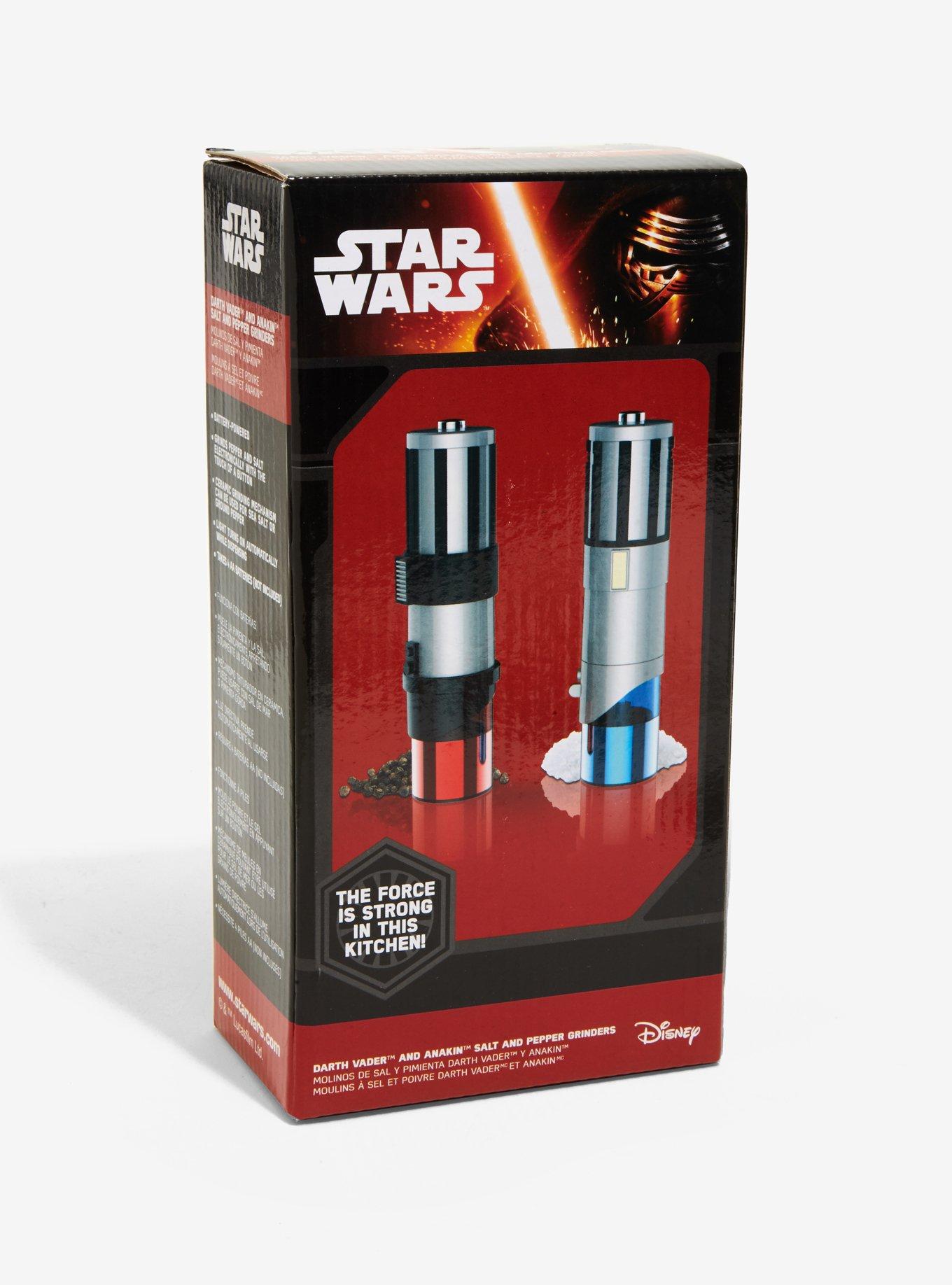 Star Wars Lightsaber Salt + Pepper Grinder Set