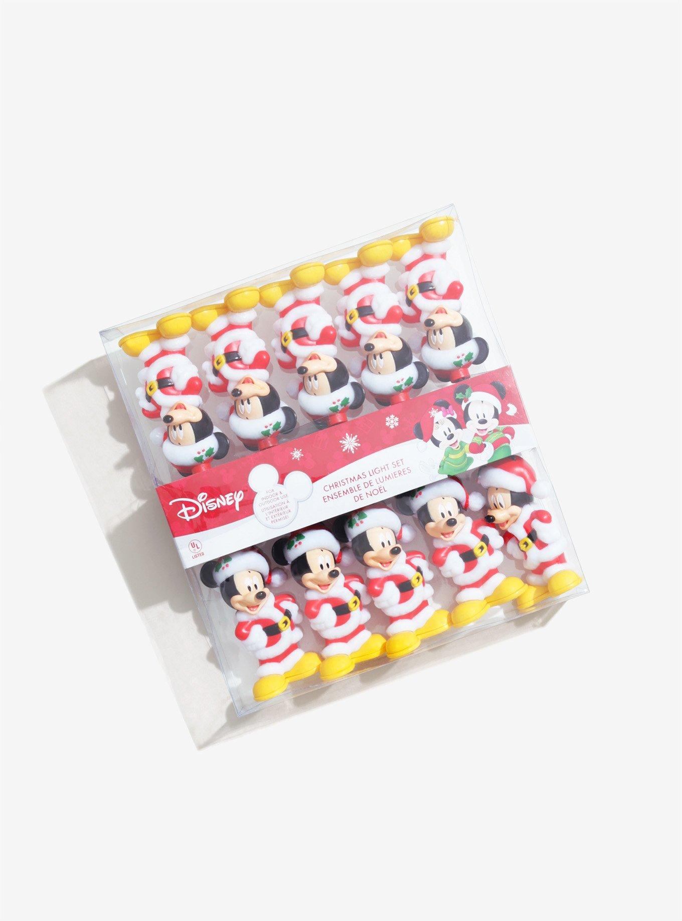 Disney Mickey Mouse Santa String Lights, , alternate